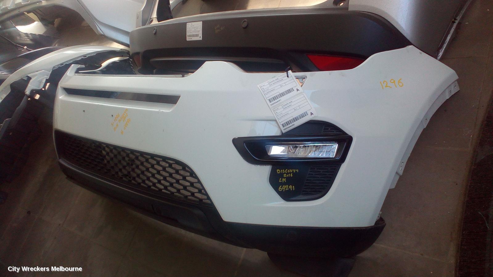 LAND ROVER DISCOVERY SPORT FRONT BUMPER, L550, NON PARK SENSOR, W/ HEADLAMP WASHER TYPE, 01/2015 - 06/2019 - Image 1
