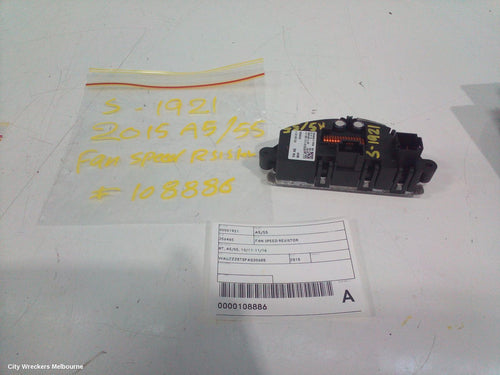 AUDI A5 FAN SPEED RESISTOR, 8T, A5/S5, 10/2011 - 11/2016 - Image 1