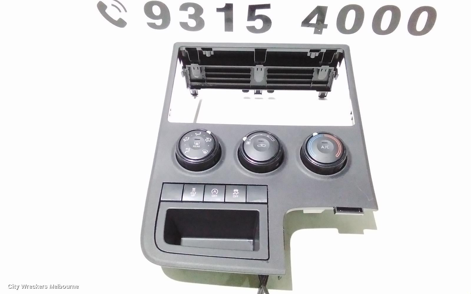 TOYOTA HIACE HEATER/AC CONTROLS, DUAL ZONE TYPE, 300 SERIES, 04/2019 ONWARDS - Image 3