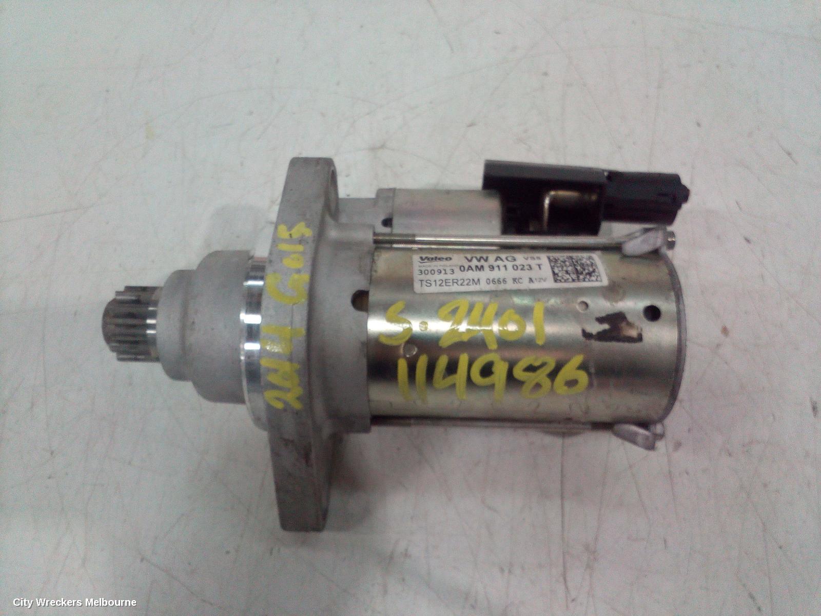 VOLKSWAGEN GOLF STARTER, PETROL, 1.4, GEN 6, 10/2008 - 01/2016 - Image 2