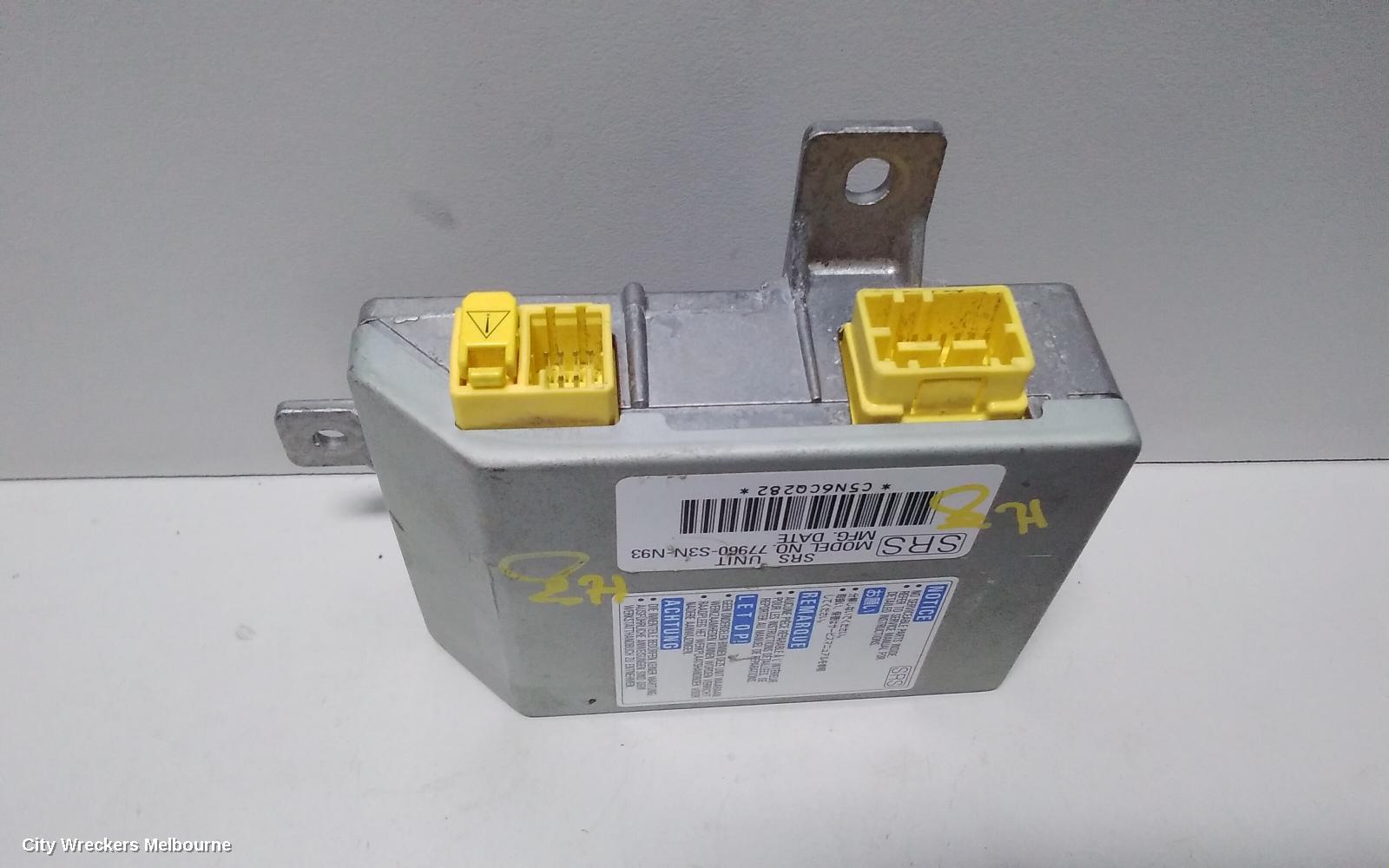 HONDA ODYSSEY AIRBAG MODULE/SENSOR, MODULE, RA, 04/2000 - 06/2004 - Image 3