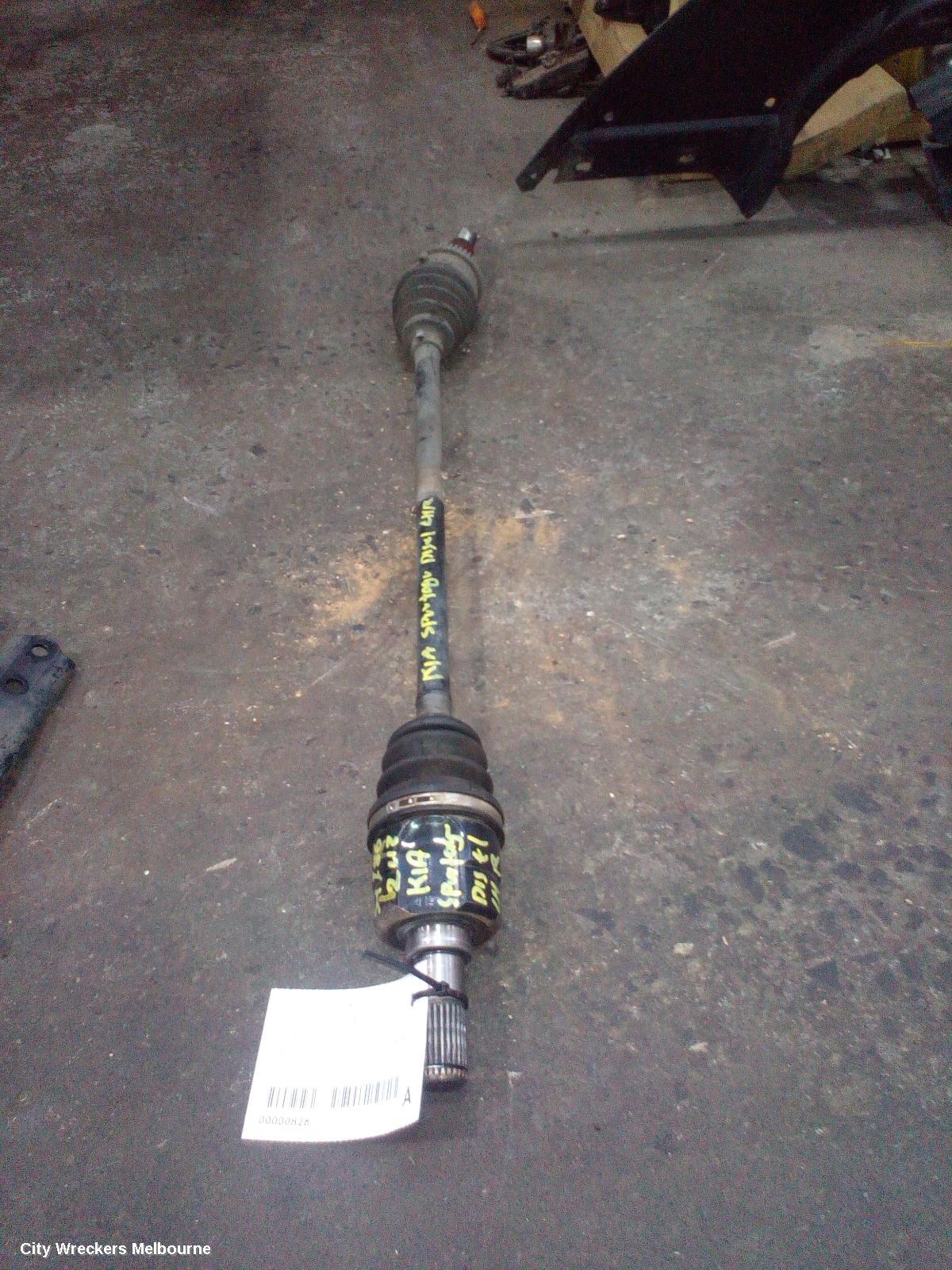 KIA SPORTAGE LEFT DRIVESHAFT, REAR, AUTO T/M, AWD, PETROL/DIESEL, SL, 05/2010 - 10/2015 - Image 1