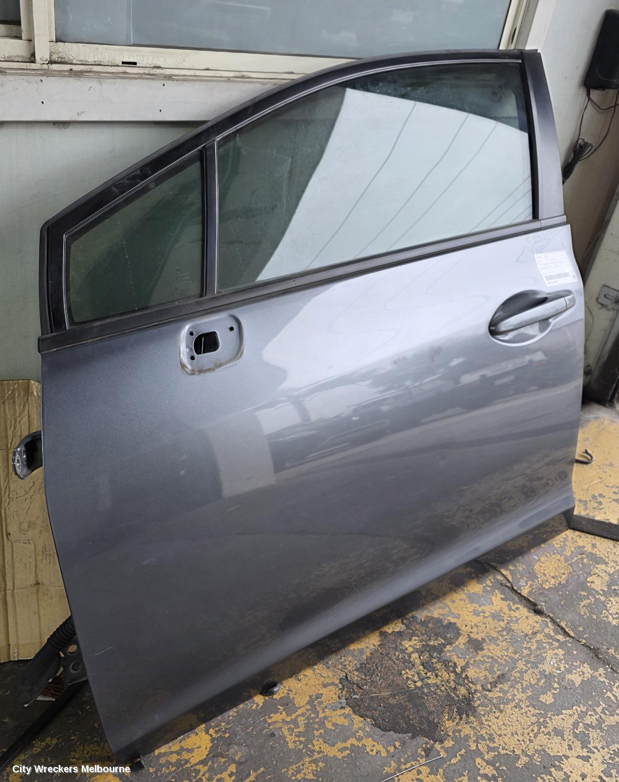 HONDA CIVIC LEFT FRONT DOOR, 9TH GEN, SEDAN (VIN JHMFB/MRHFB), 02/2012 - 04/2016 - Image 2
