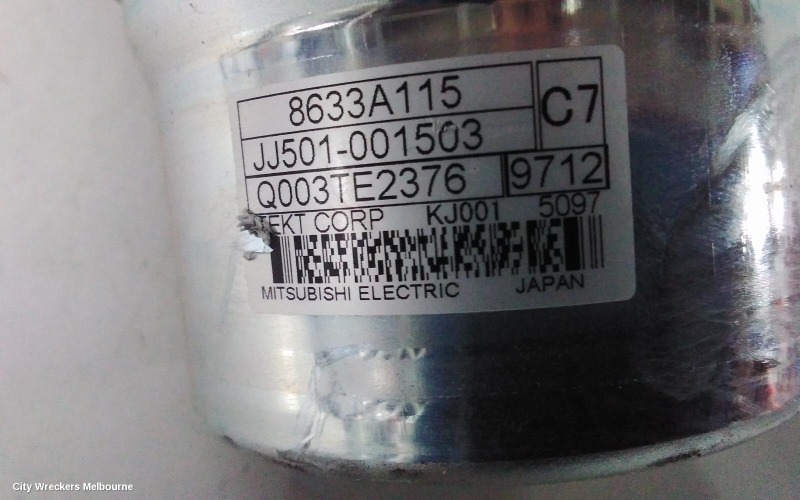 MITSUBISHI ASX STEERING COLUMN, XC-XE, PUSH BUTTON TYPE, 04/2014 ONWARDS - Image 2