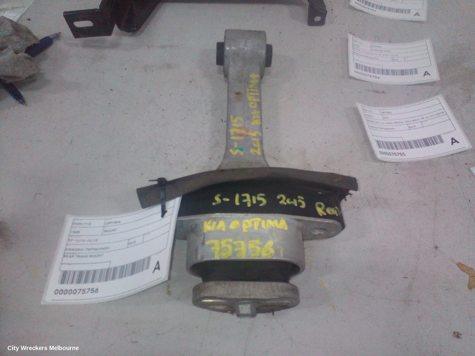 KIA OPTIMA MOUNT, TF 11/2010 - 10/2015 - Image 1
