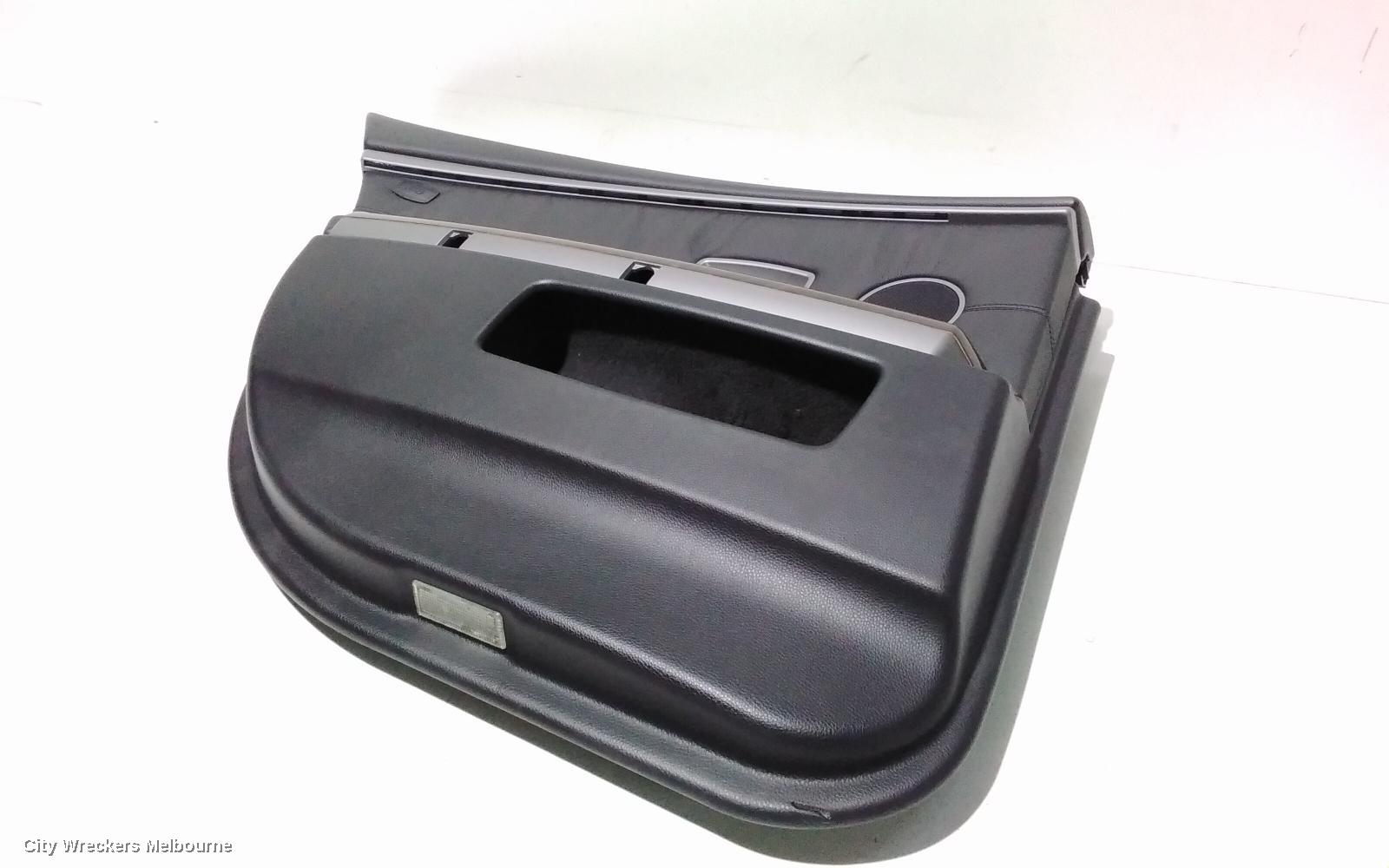 BMW 7 SERIES DOOR TRIM, E65/E66, LH FRONT, LEATHER, BLACK, 02/2002 - 12/2008 - Image 2