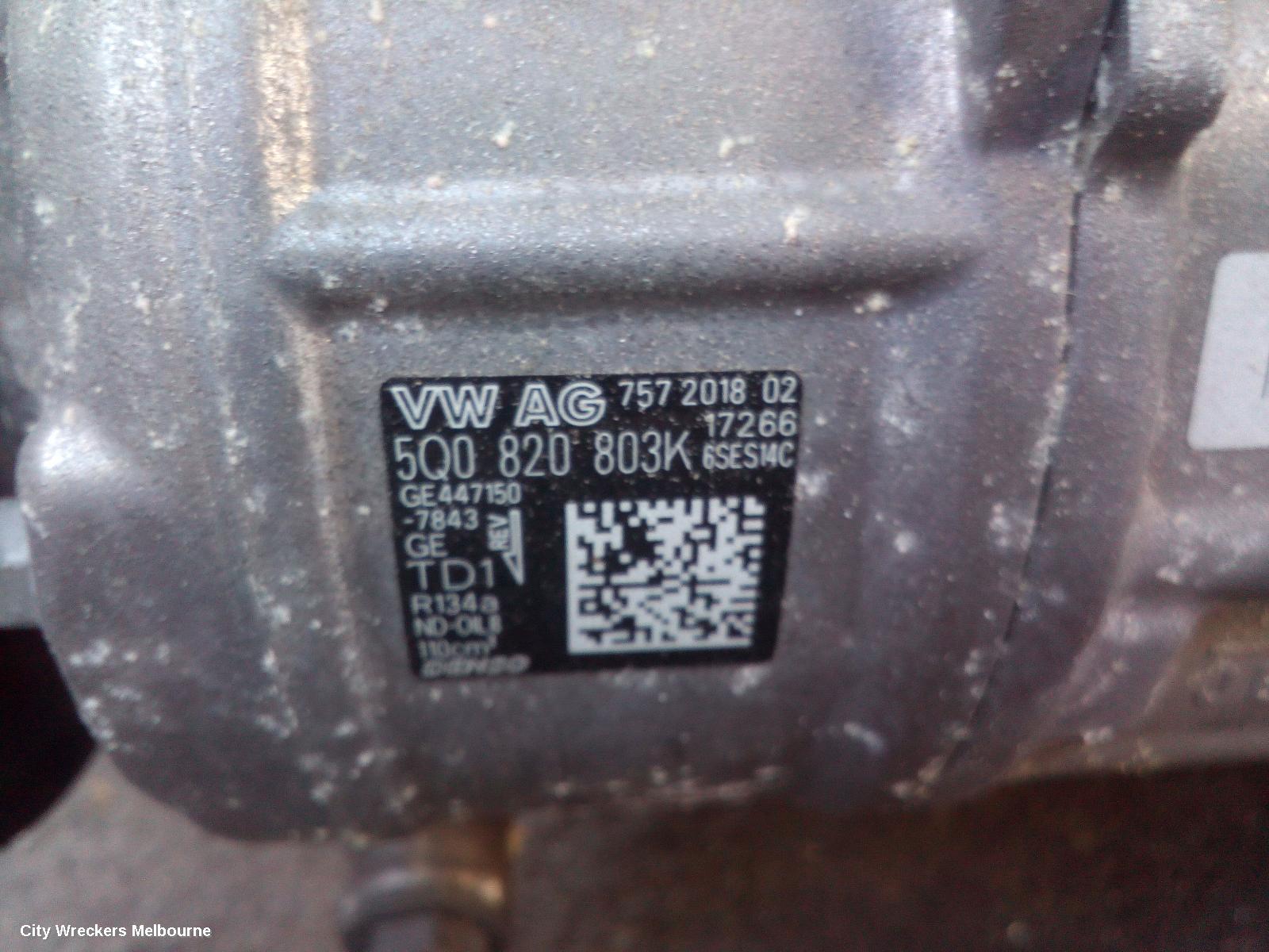 AUDI A3 A/C COMPRESSOR, 8V, PETROL, A3/S3, 05/2013 - 10/2020 - Image 3