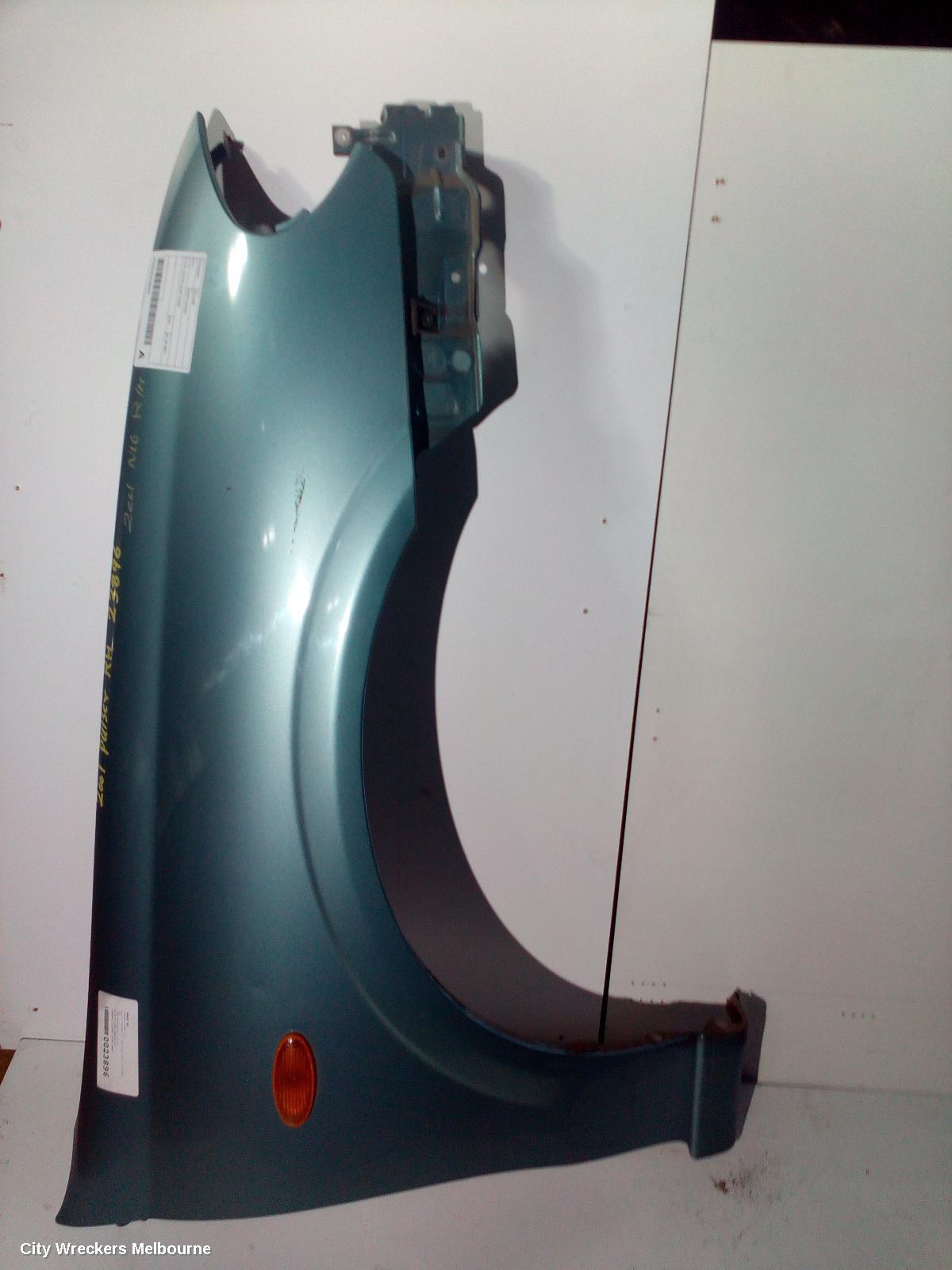 NISSAN PULSAR RIGHT GUARD, N16 SI, HATCH, 06/2001 - 07/2003 - Image 1