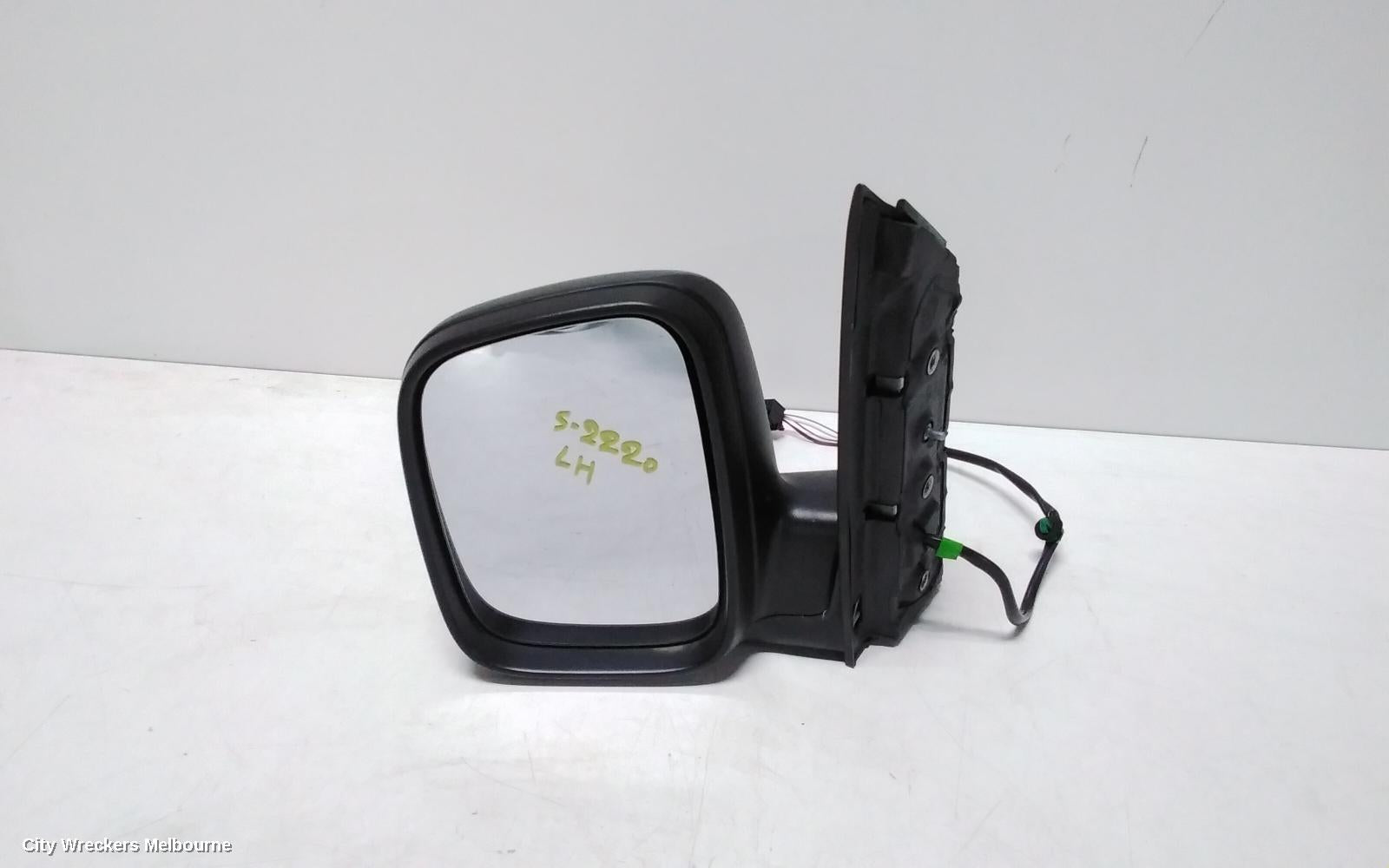 VOLKSWAGEN CADDY LEFT DOOR MIRROR, 2K, POWER, TEXTURED, 12/2004 - 06/2015 - Image 2