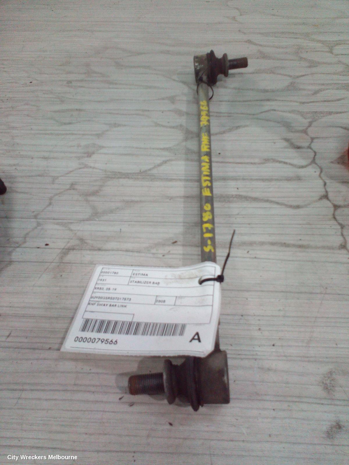 TOYOTA ESTIMA STABILISER BAR, XR50, 05-19 - Image 1
