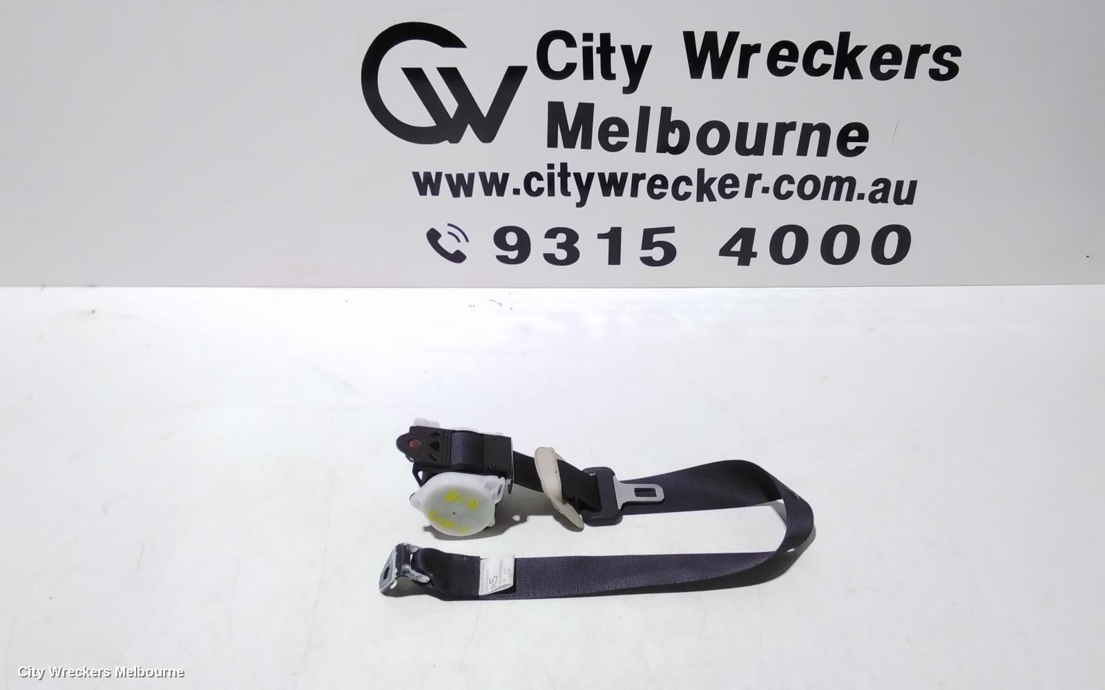 MITSUBISHI OUTLANDER SEATBELT/STALK, RH REAR 2ND ROW, SEAT BELT ONLY, ZJ-ZL, 5 SEATER, 10/2012 - 07/2021 - Image 1