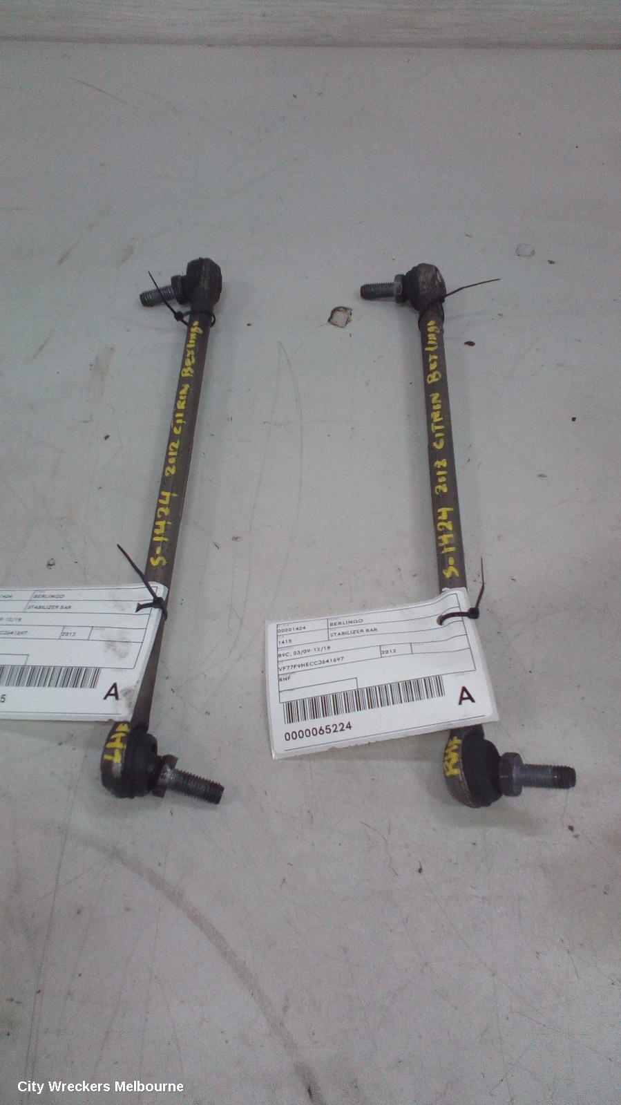 CITROEN BERLINGO STABILISER BAR, B9C, 03/2009 - 12/2018 - Image 2