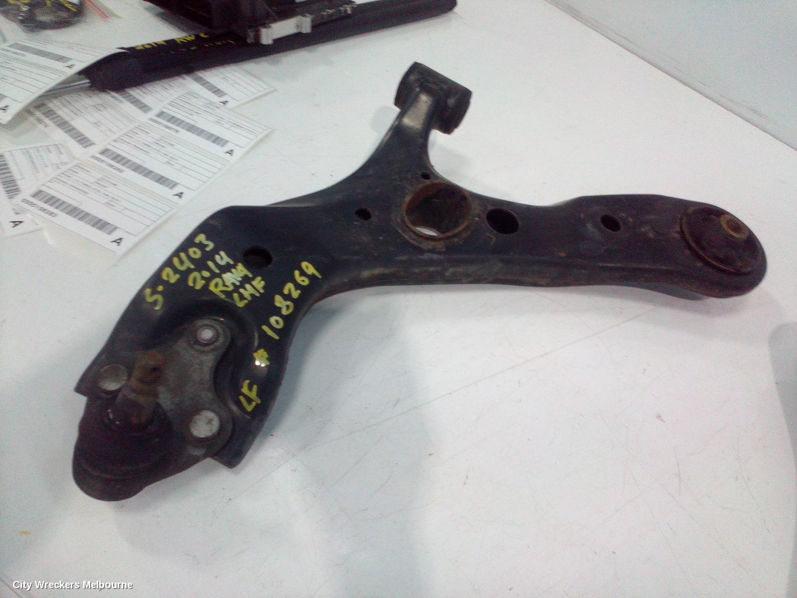 TOYOTA RAV4 LEFT FRONT LOWER CONTROL ARM, XA40, 12/2012 - 11/2018 - Image 2