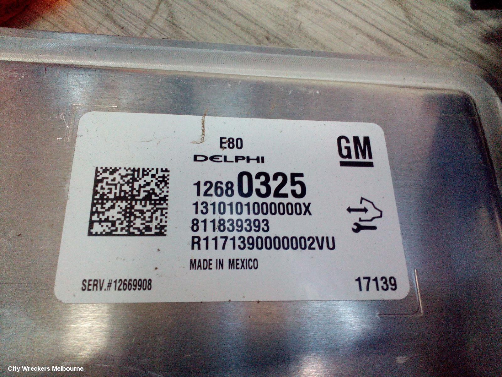 HOLDEN ASTRA ECU, BL, SEDAN, 05/2017 - 12/2020 - Image 1