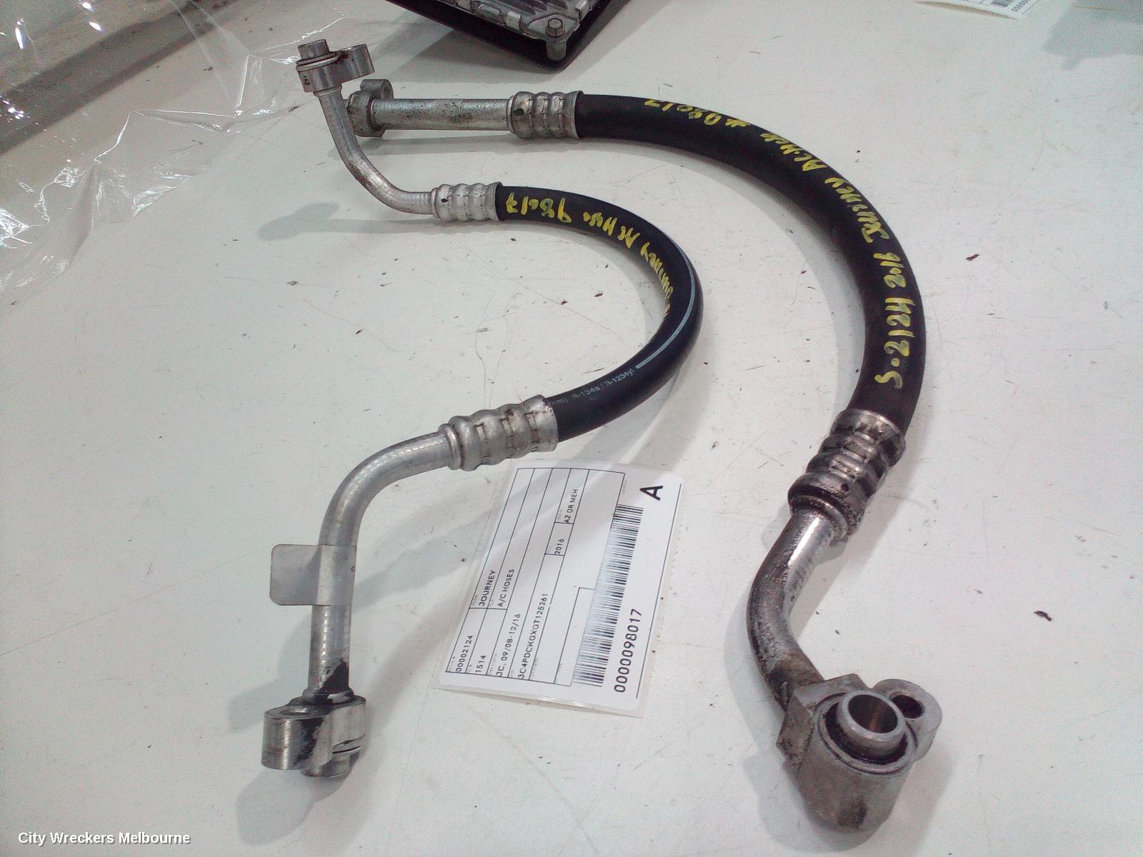 DODGE JOURNEY A/C HOSES, PETROL, 3.6, COMPRESSOR TO CONDENSER, JC, 07/2011 - 12/2016 - Image 3