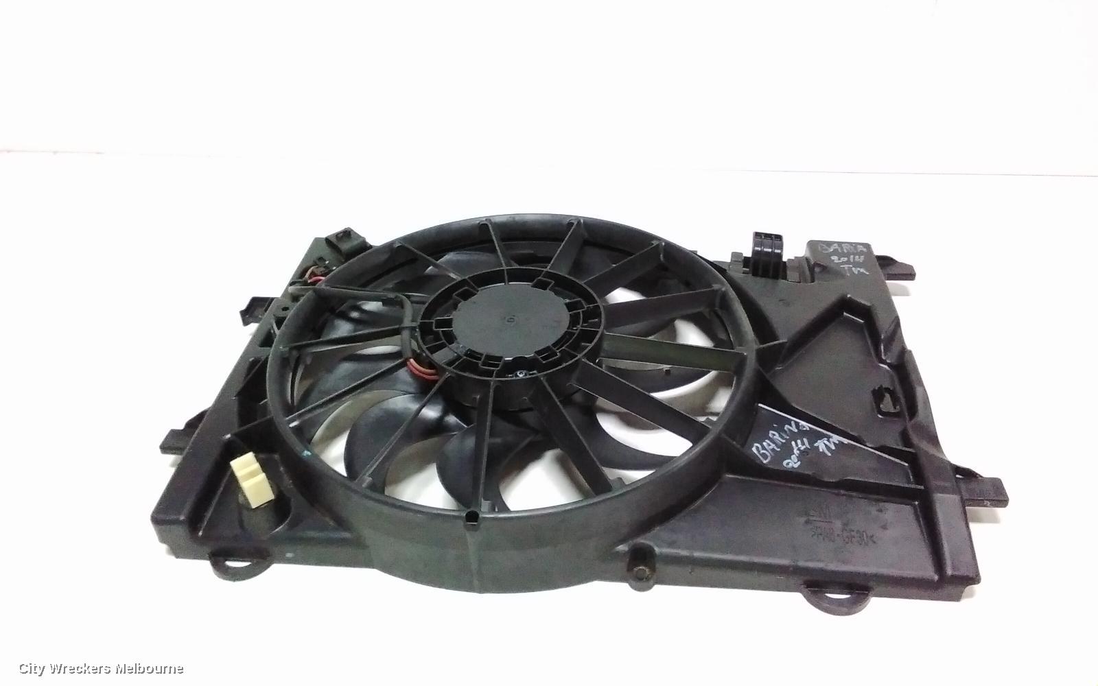 HOLDEN BARINA FAN, RADIATOR FAN, TM, 09/2011 - 12/2018 - Image 1