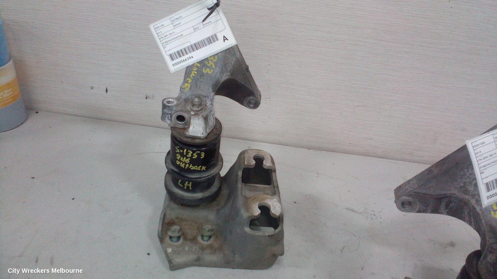 SUBARU OUTBACK MOUNT, 6TH GEN, 08/2014 - 12/2020 - Image 1