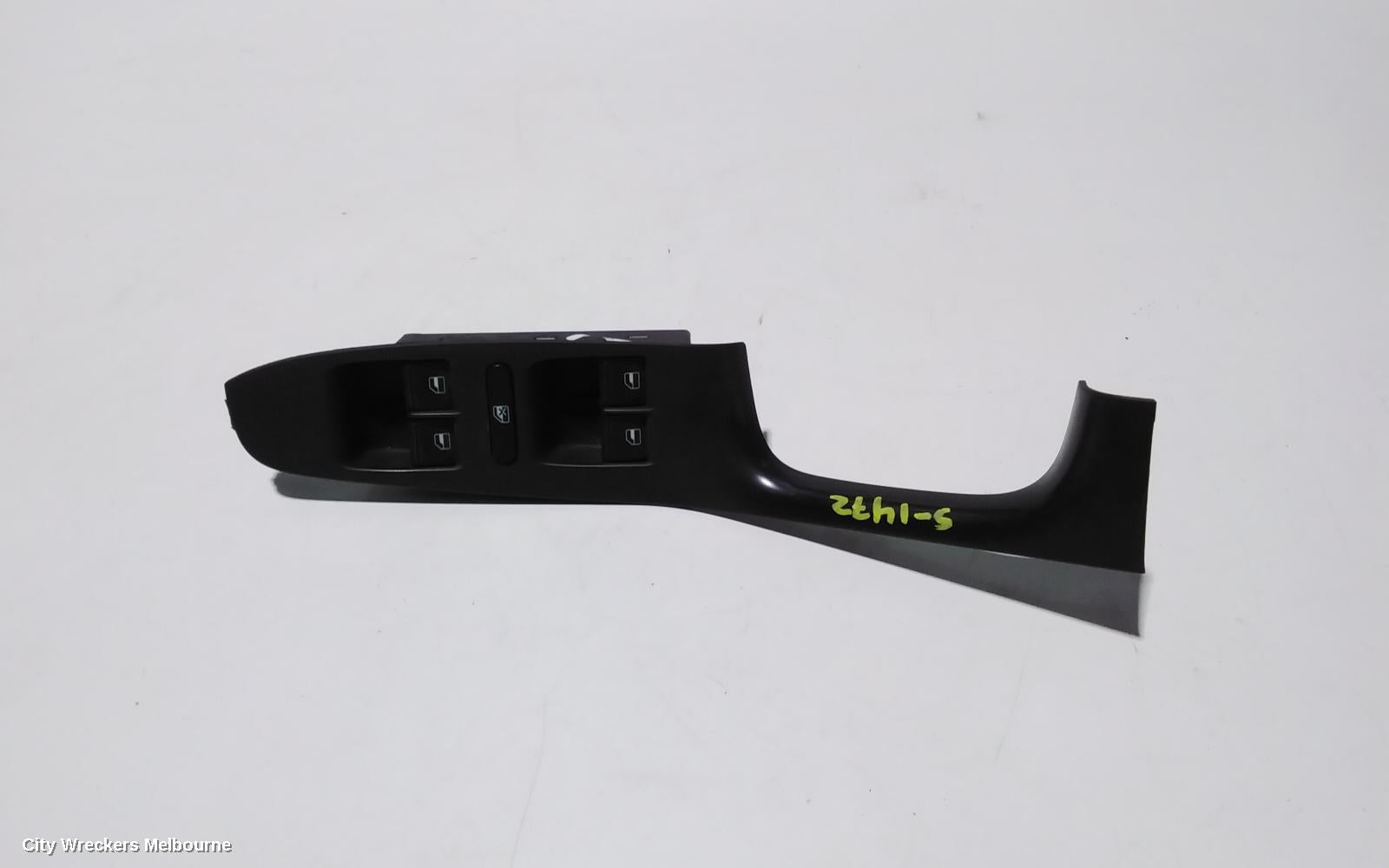 VOLKSWAGEN JETTA PWR DR WIND SWITCH, RH FRONT (MASTER SWITCH), 1B, 02/2011 - 12/2017 - Image 1