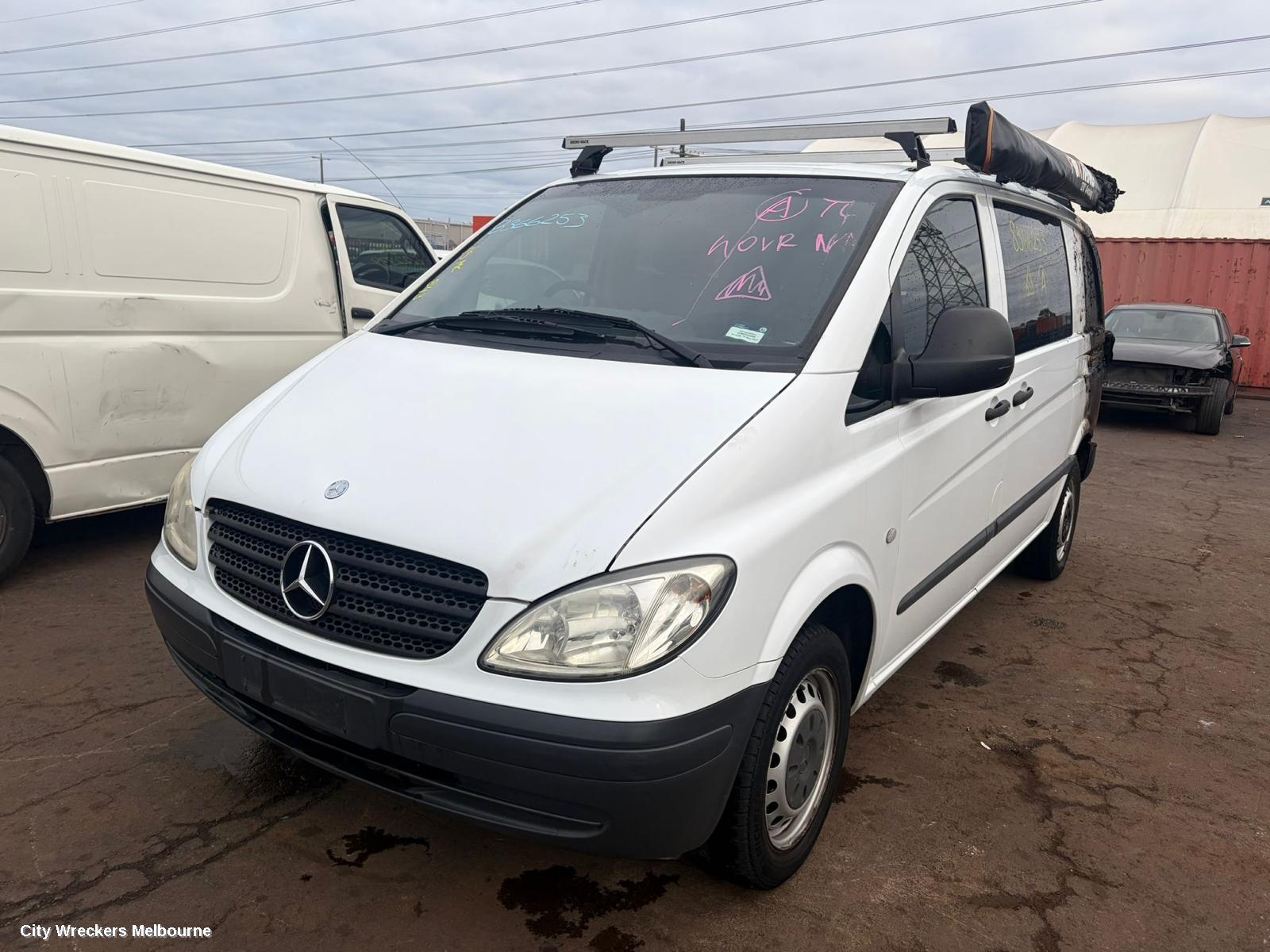MERCEDES VITO LEFT FRONT DOOR WINDOW, 639, 04/2004 - 02/2015 - Image 2
