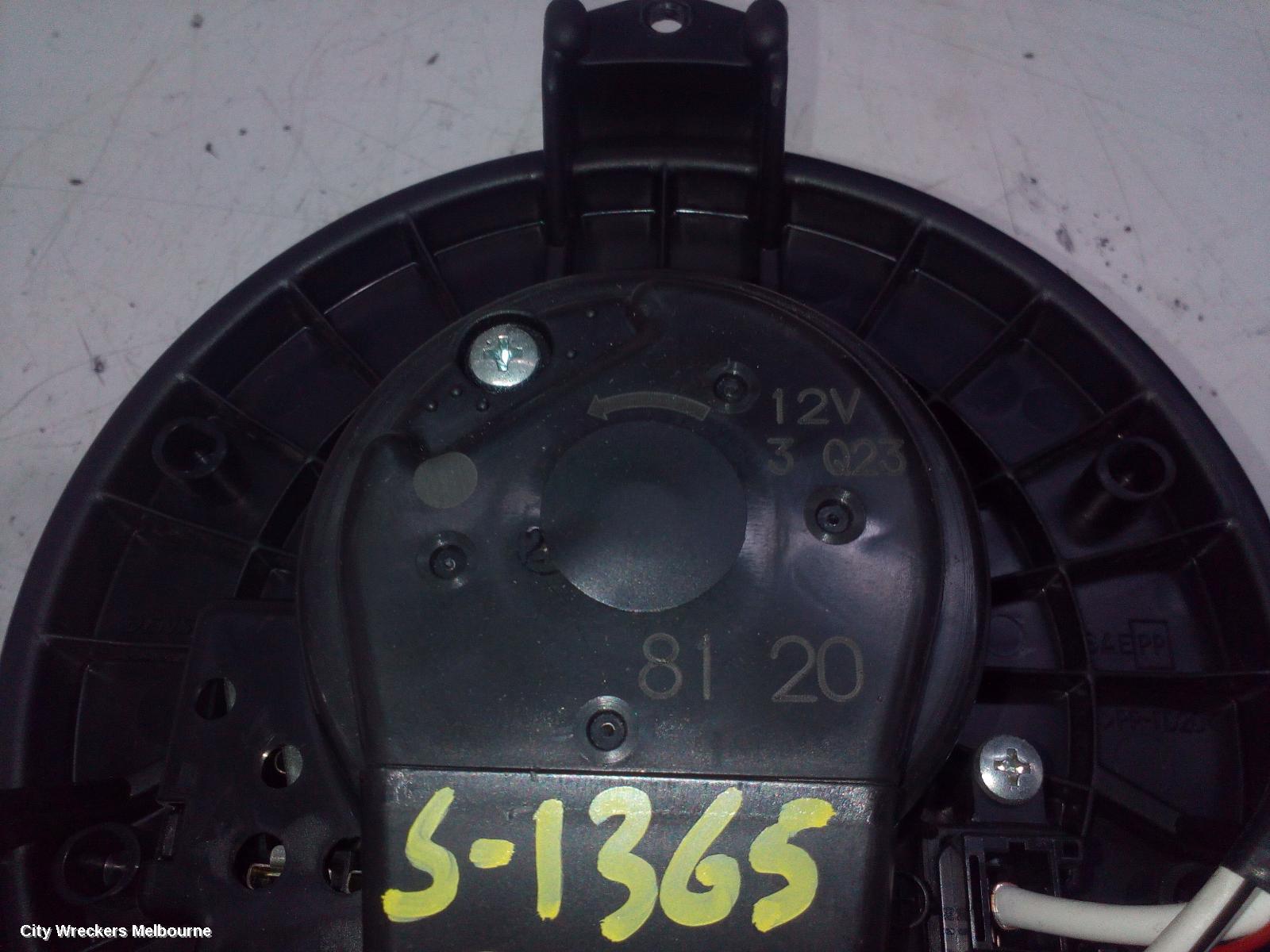 TOYOTA AURION HEATER FAN MOTOR, GSV50R, 02/2012 - 08/2017 - Image 3