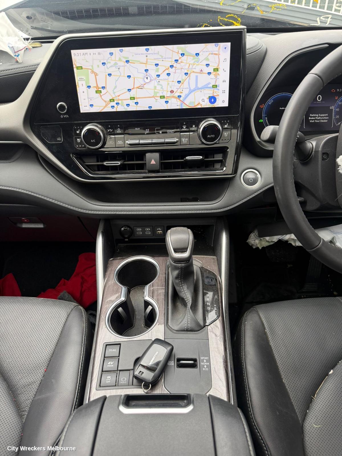 TOYOTA KLUGER RADIO/CD/DVD/SAT/TV, HEAD UNIT, W/ DISPLAY UNIT, 12.3IN TOUCHSCREEN, W/ SAT NAV TYPE, XU70 SERIES, 08/2022 ONWARDS - Image 3