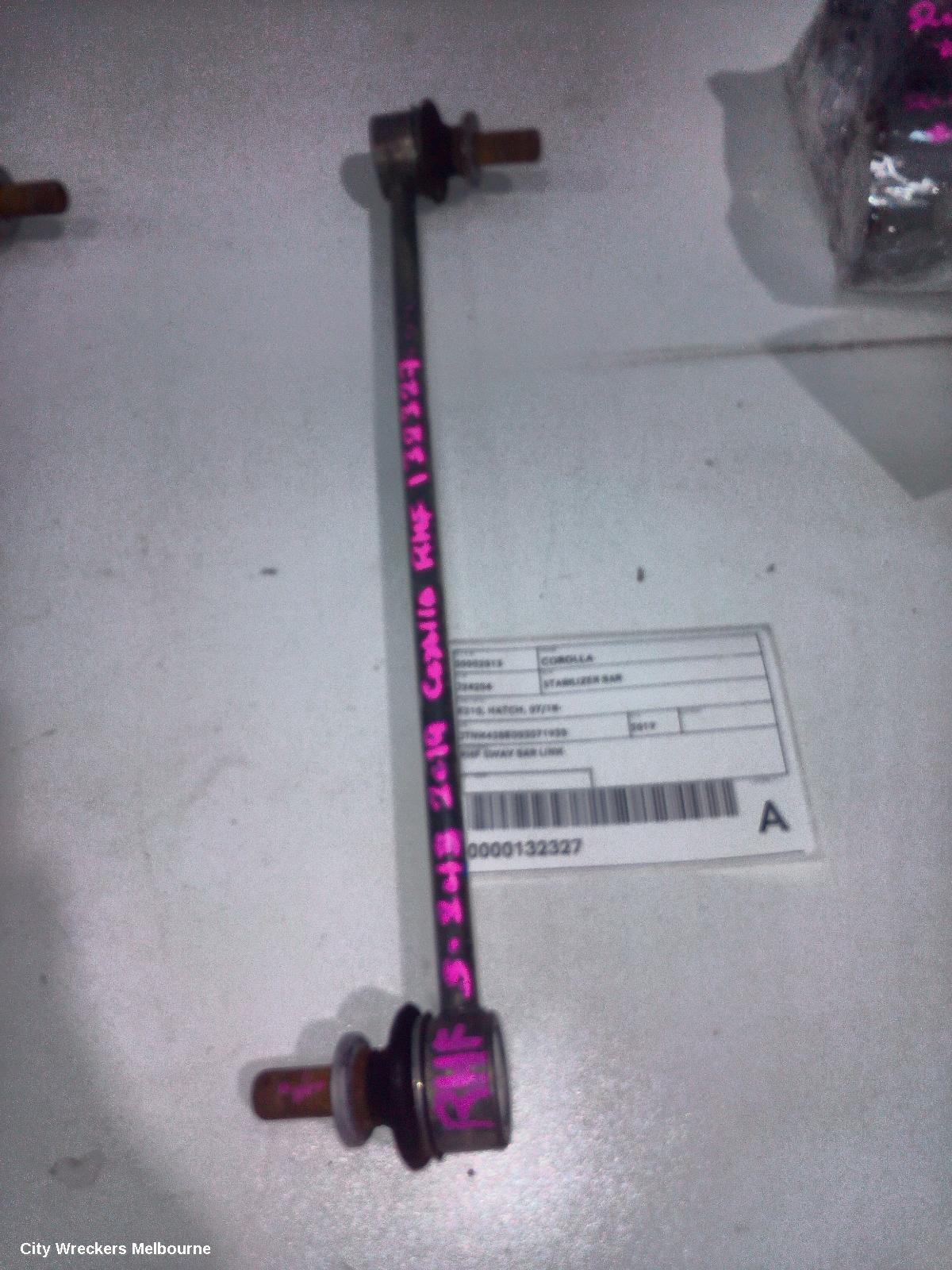 TOYOTA COROLLA STABILISER BAR, E210, HATCH, 07/2018 ONWARDS - Image 2