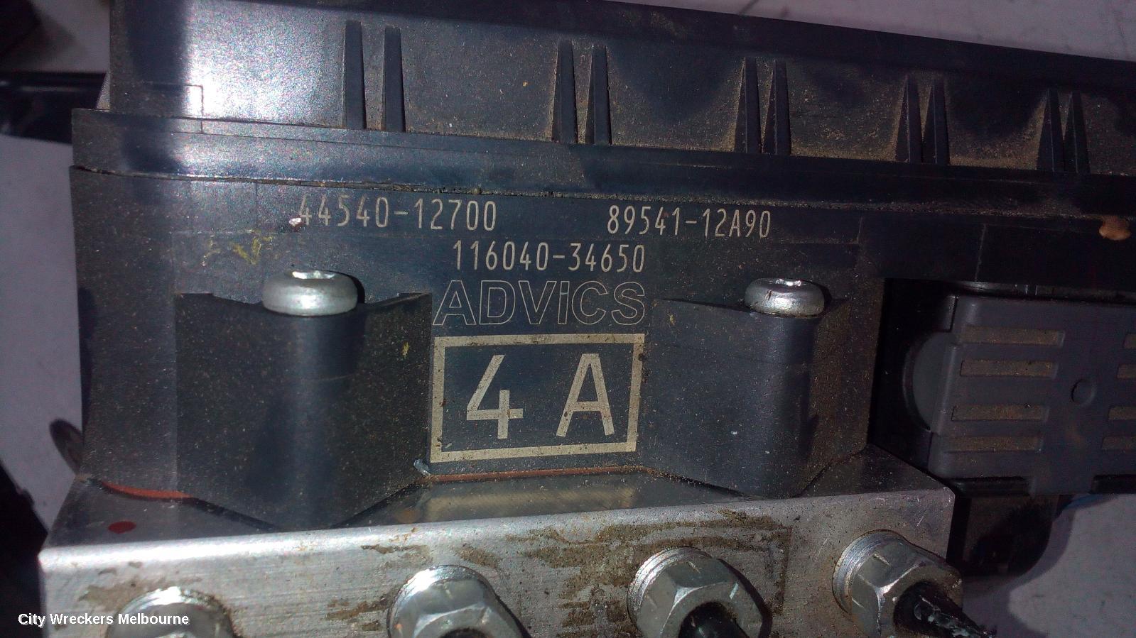 TOYOTA COROLLA ABS PUMP/MODULATOR, ZRE182R, HATCH, NON HYBRID, 03/2015 - 06/2018 - Image 1