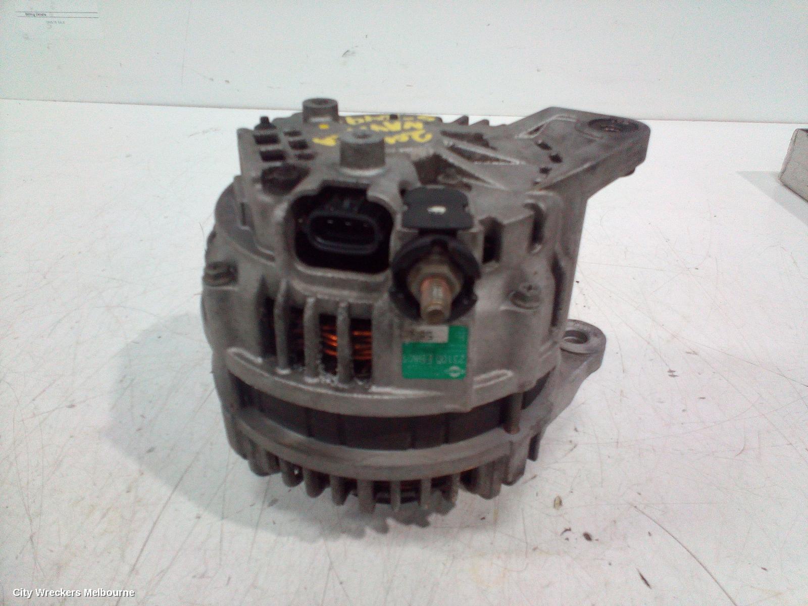 NISSAN NAVARA ALTERNATOR, D40, PETROL, 4.0, VQ40, 09/2005 - 12/2011 - Image 2