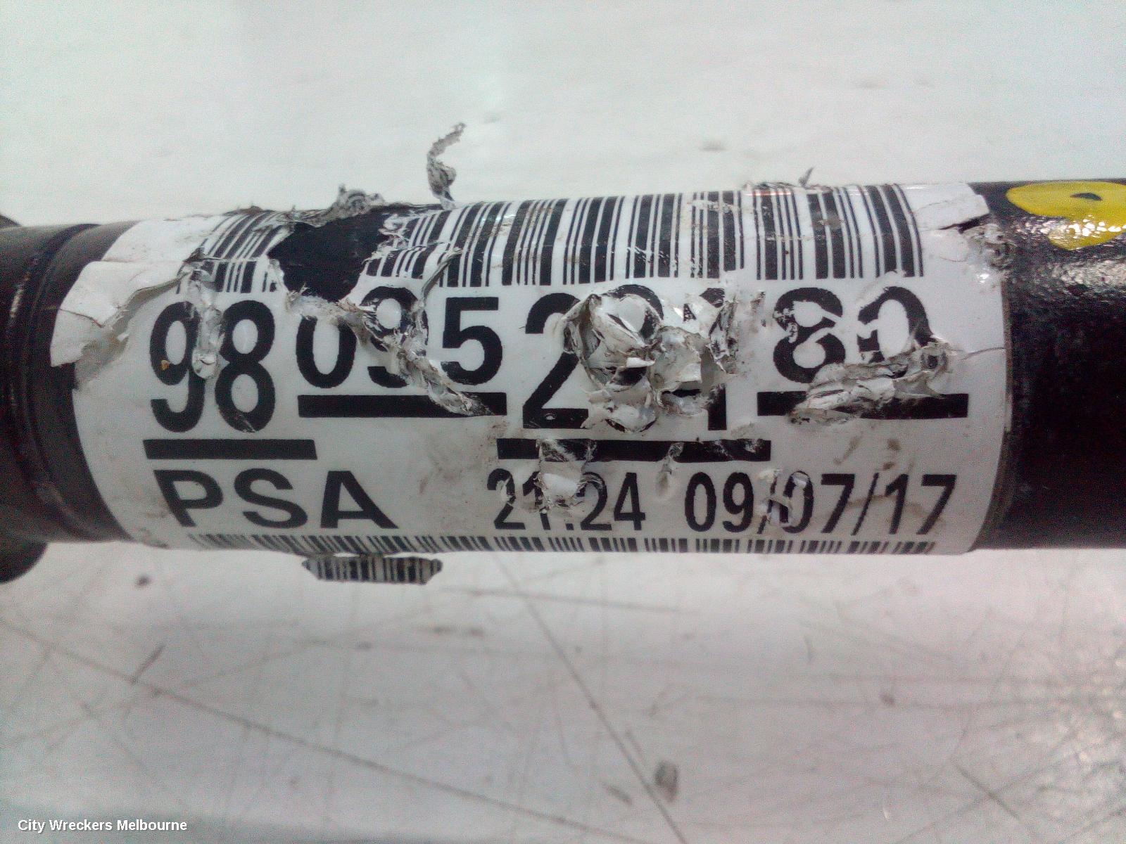 PEUGEOT 308 RIGHT DRIVESHAFT, T9, 10/2014 - 05/2021 - Image 3