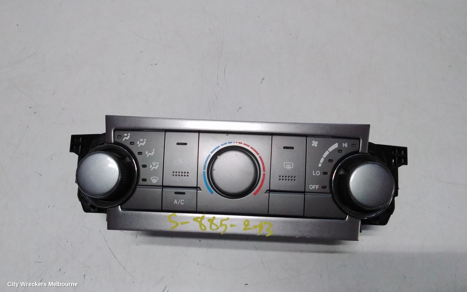 TOYOTA KLUGER HEATER/AC CONTROLS, GSU40-GSU45, STANDARD TYPE (FRONT), 05/2007 - 02/2014 - Image 3