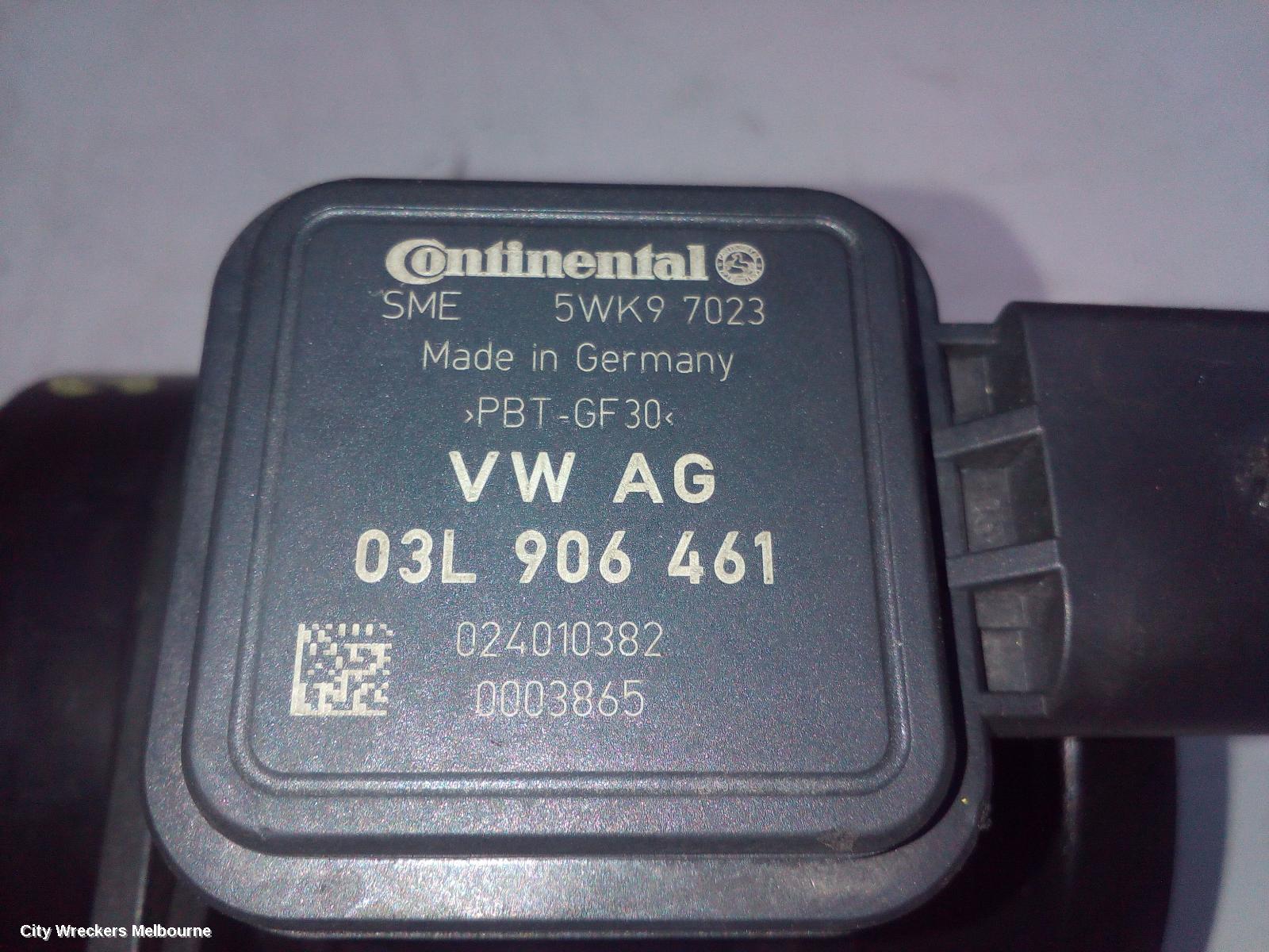 VOLKSWAGEN POLO AIR FLOW METER, 1.6, DIESEL, 6R, 05/2010 - 05/2014 - Image 3