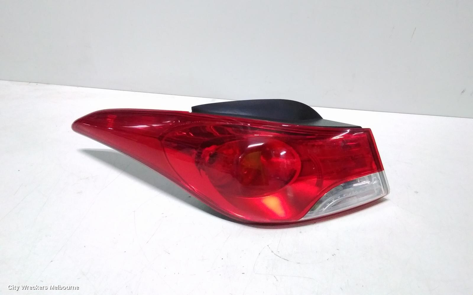 HYUNDAI ELANTRA LEFT TAILLIGHT, MD, 03/2011 - 09/2013 - Image 1