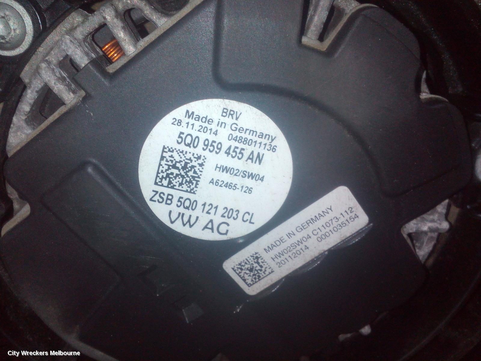 VOLKSWAGEN GOLF FAN, DUAL FAN ASSY, 1.4, PETROL, CAVD CODE, GEN 6, 12/2008 - 01/2016 - Image 3