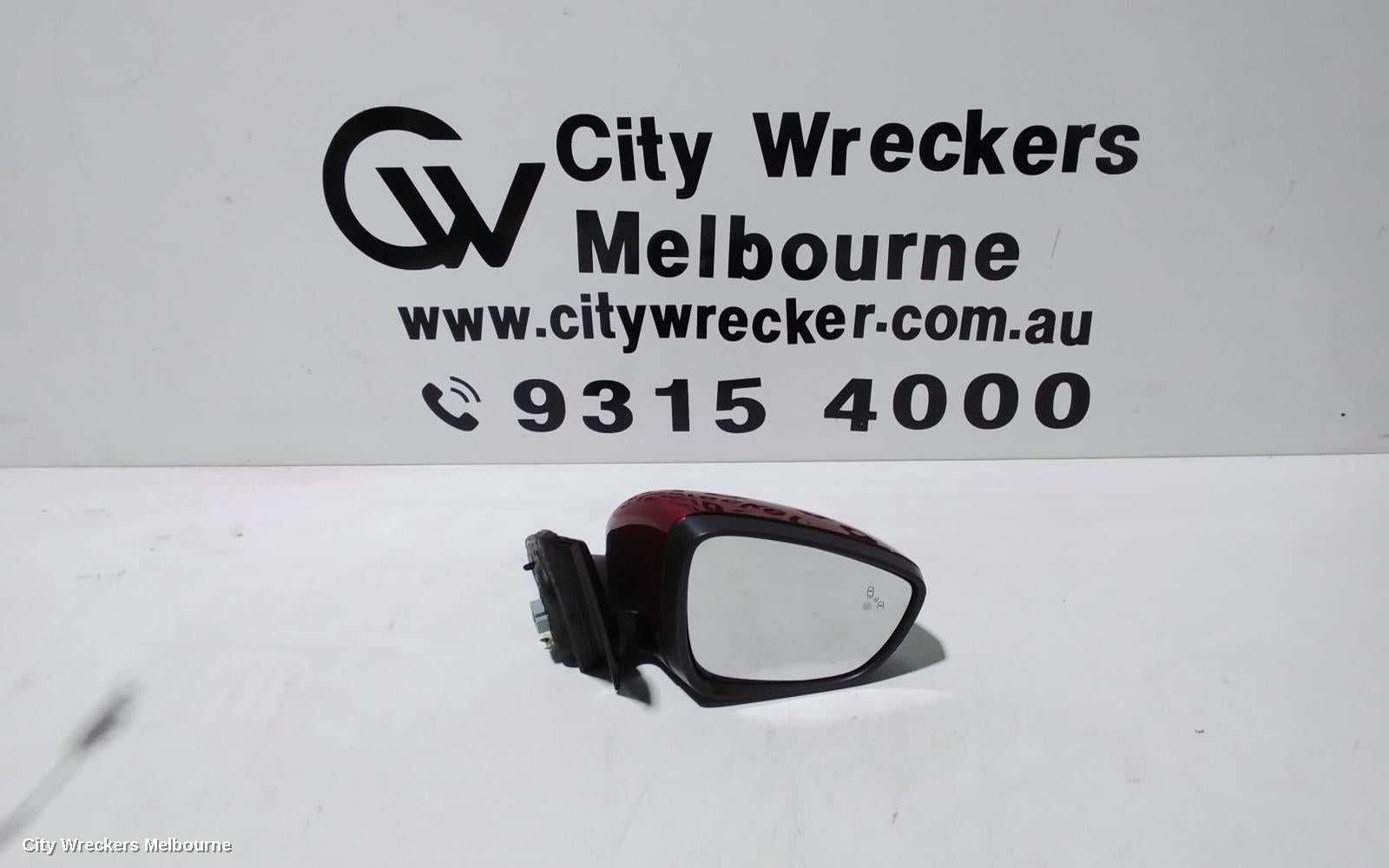 FORD FOCUS RIGHT DOOR MIRROR, SA, ST-LINE/ACTIVE, POWER FOLD, NON BLIND SPOT TYPE, 10/2018 ONWARDS - Image 1