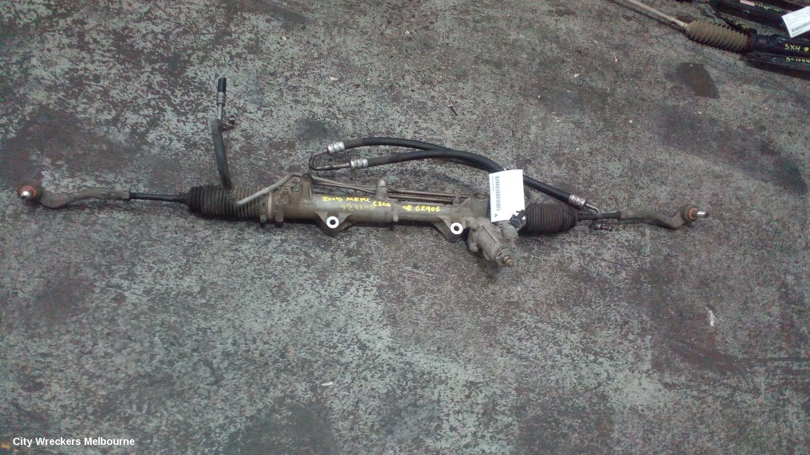 MERCEDES C CLASS STEERING BOX/RACK, W204/S204/C204, NON ELECTRIC, SPEED SENSITIVE TYPE, NON SPORT SUSPENSION, 07/2007 - 04/2011 - Image 2