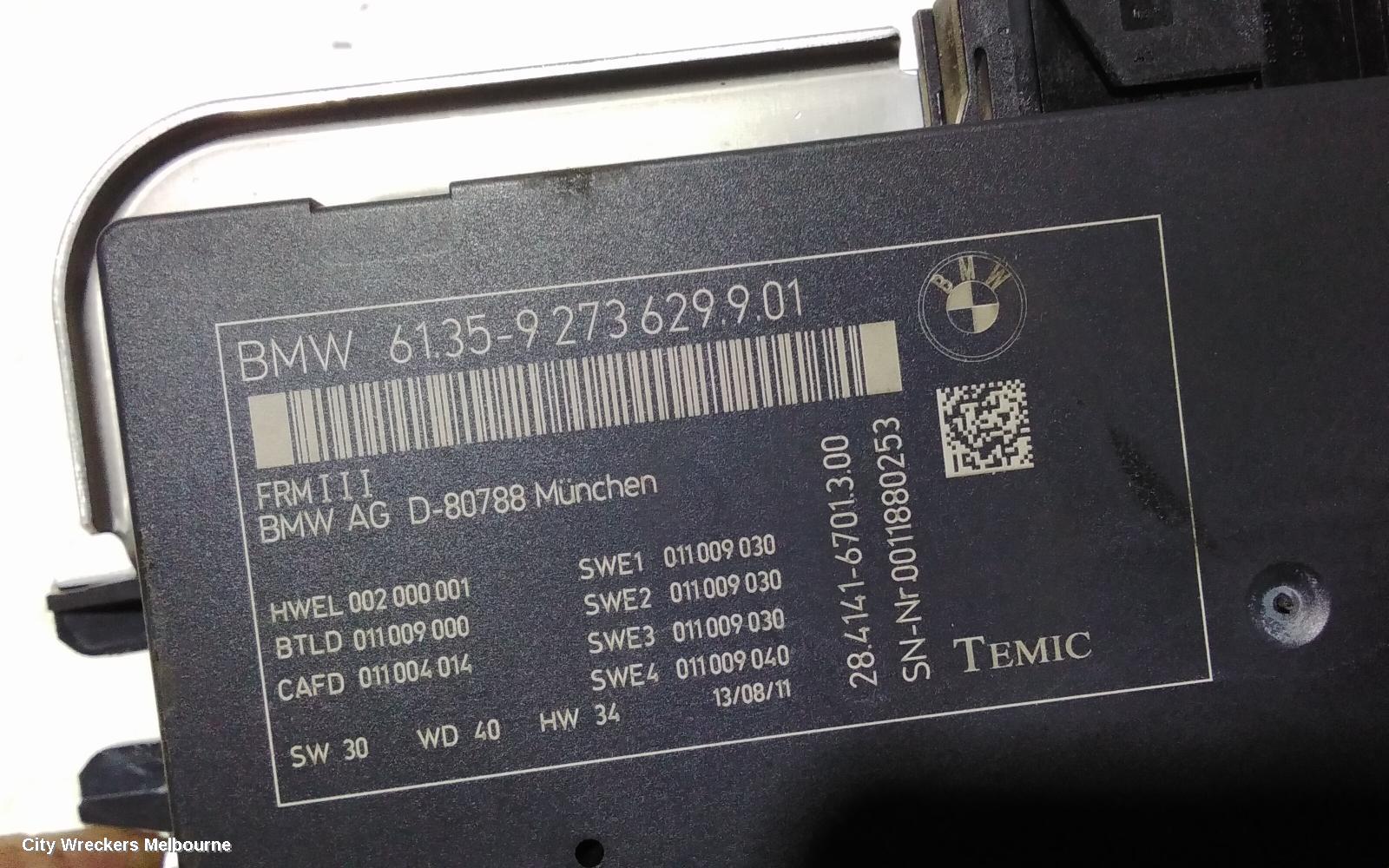 BMW 5 SERIES ECU, FOOTWELL MODULE, F07/F10/F11, 02/2010 - 10/2017 - Image 3