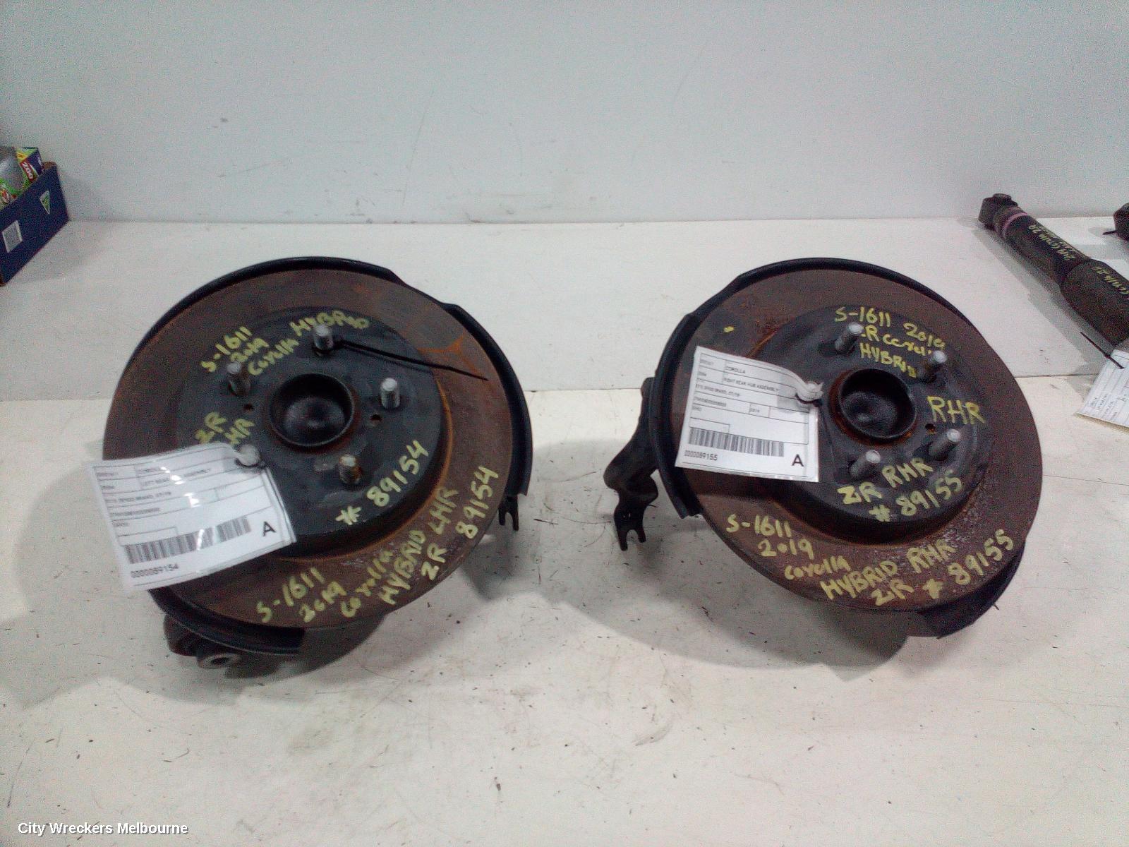 TOYOTA COROLLA RIGHT REAR HUB ASSEMBLY, E210, DENSO BRAND, 07/2018 ONWARDS - Image 3