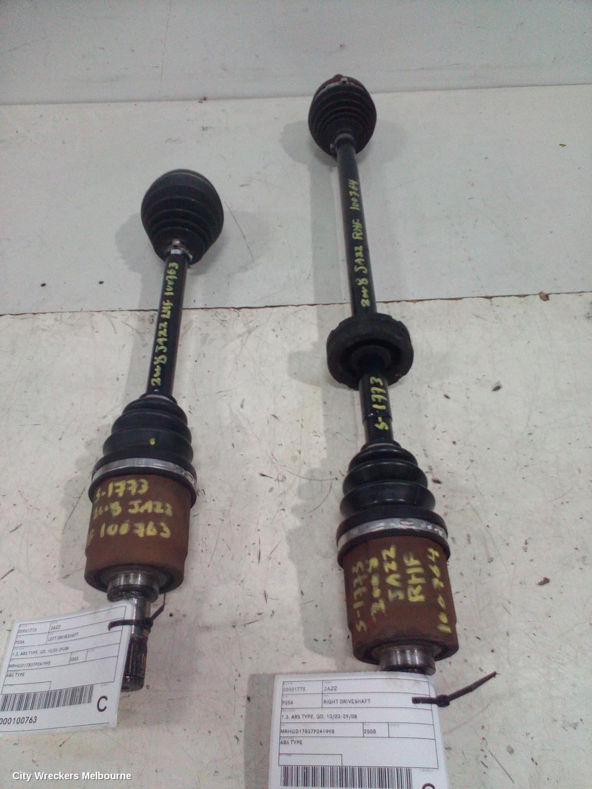 HONDA JAZZ RIGHT DRIVESHAFT, 1.3, ABS TYPE, GD, 10/2002 - 09/2008 - Image 3