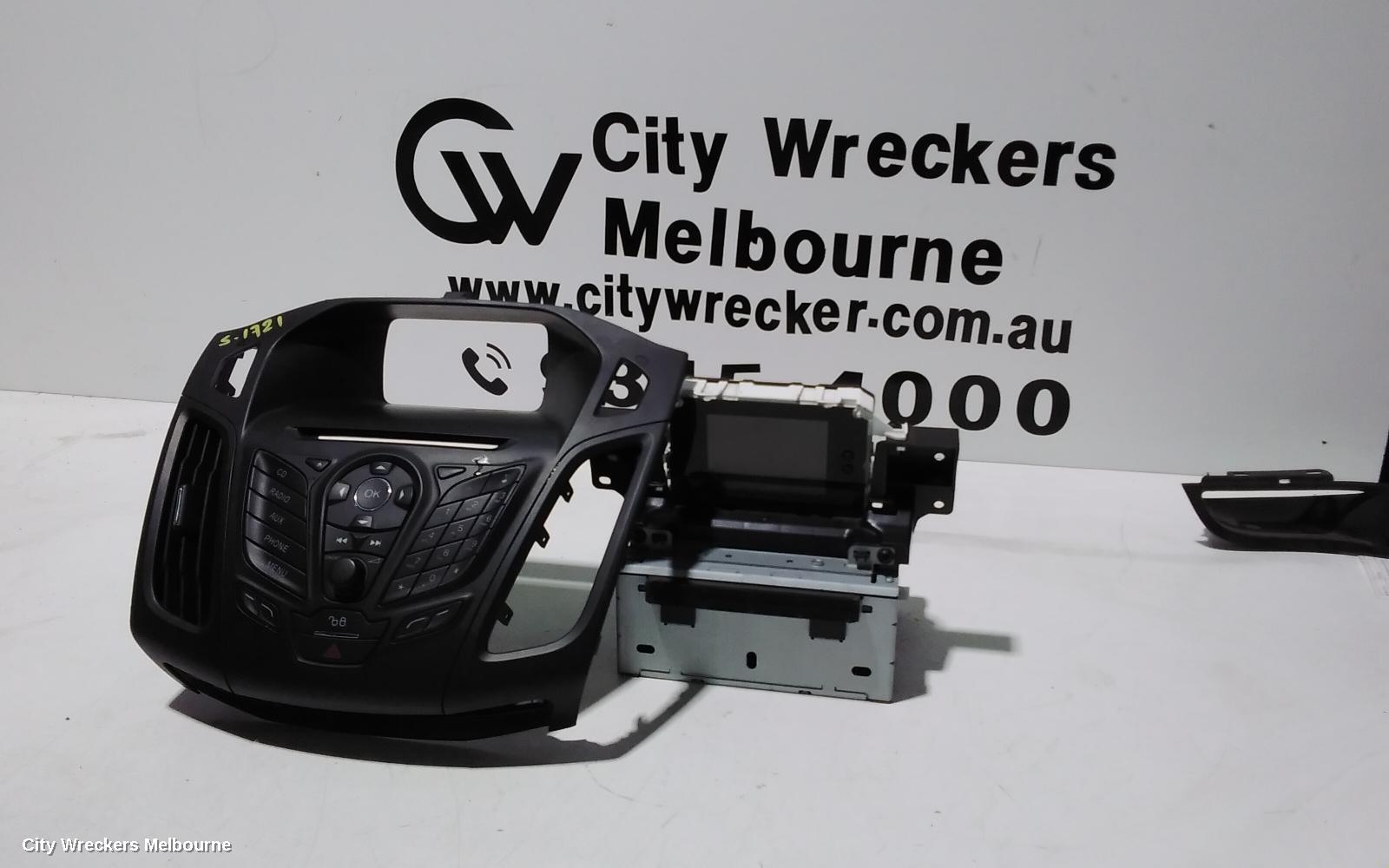 FORD FOCUS RADIO/CD/DVD/SAT/TV, HEAD UNIT (FORD AUDIO SYSTEM), LW, 05/2011 - 08/2015 - Image 1