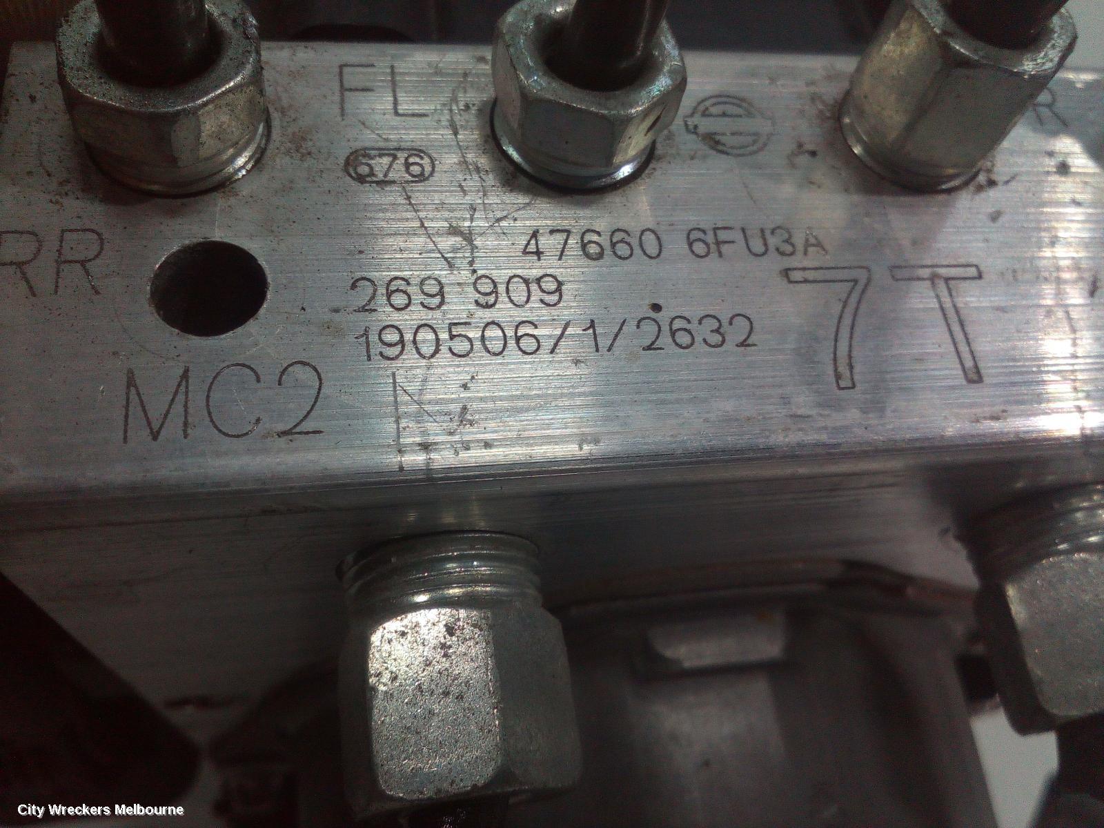 NISSAN XTRAIL ABS PUMP/MODULATOR, T32, 02/2014 - 07/2022 - Image 3