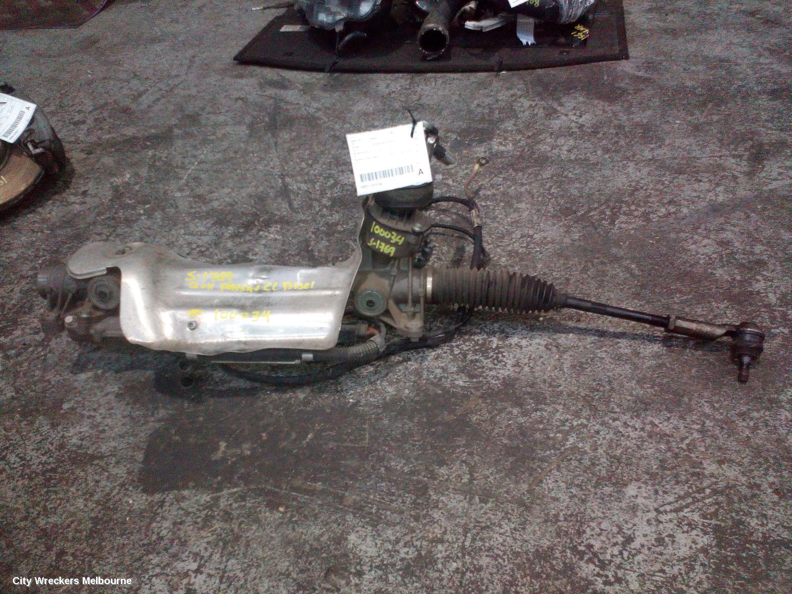 VOLKSWAGEN PASSAT STEERING BOX/RACK, 3C/MK6 B6-B7/3CC, 03/2006 - 12/2016 - Image 2