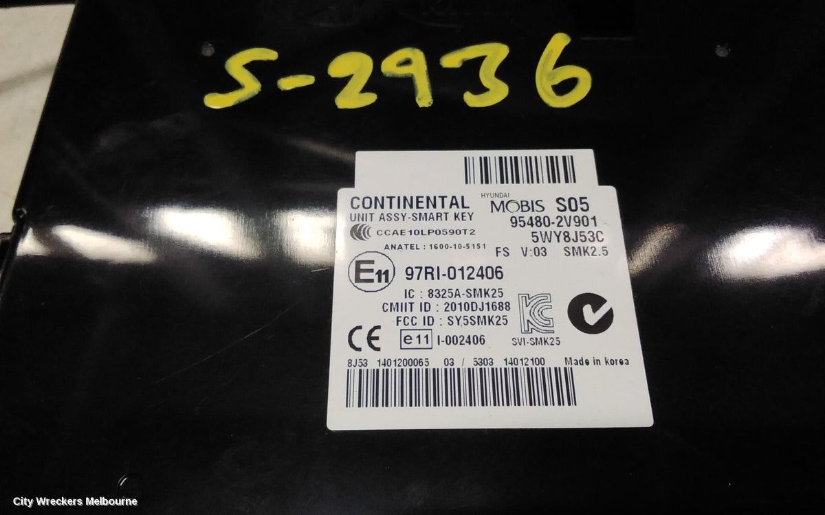 HYUNDAI VELOSTER ECU, OTHER ECU, 07/2012 - 04/2015 - Image 3