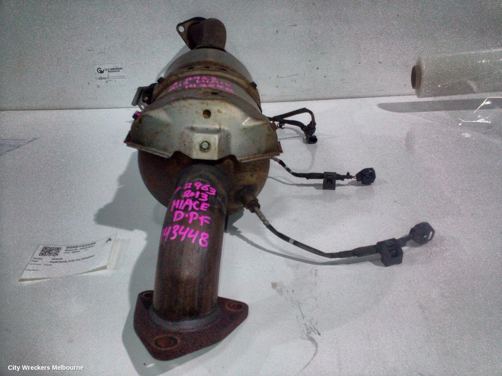 TOYOTA HIACE PARTICULATE FILTER/DPF - Image 1