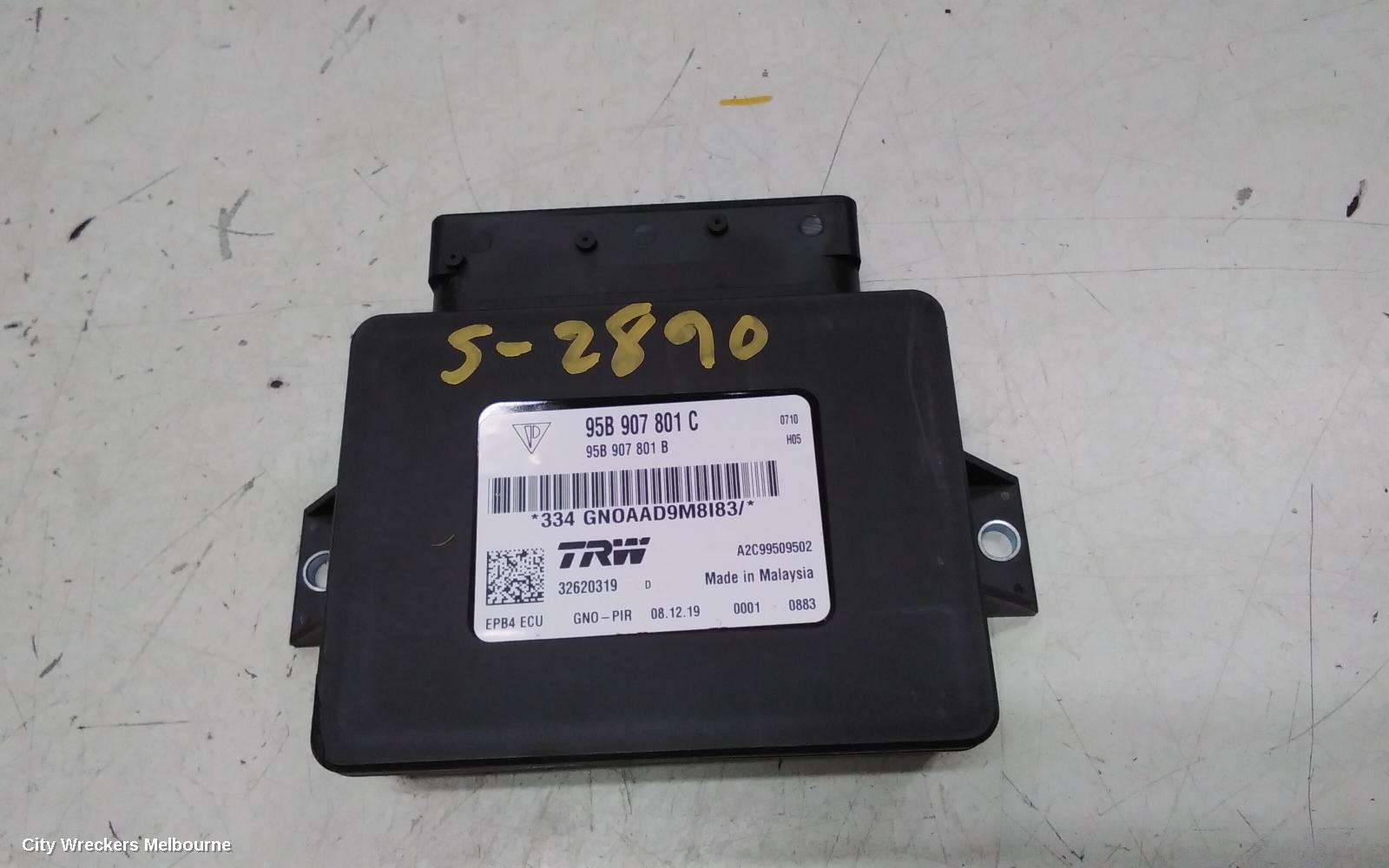 PORSCHE MACAN ECU, PARKING BRAKE MODULE, 95B, 06/2014 ONWARDS - Image 2