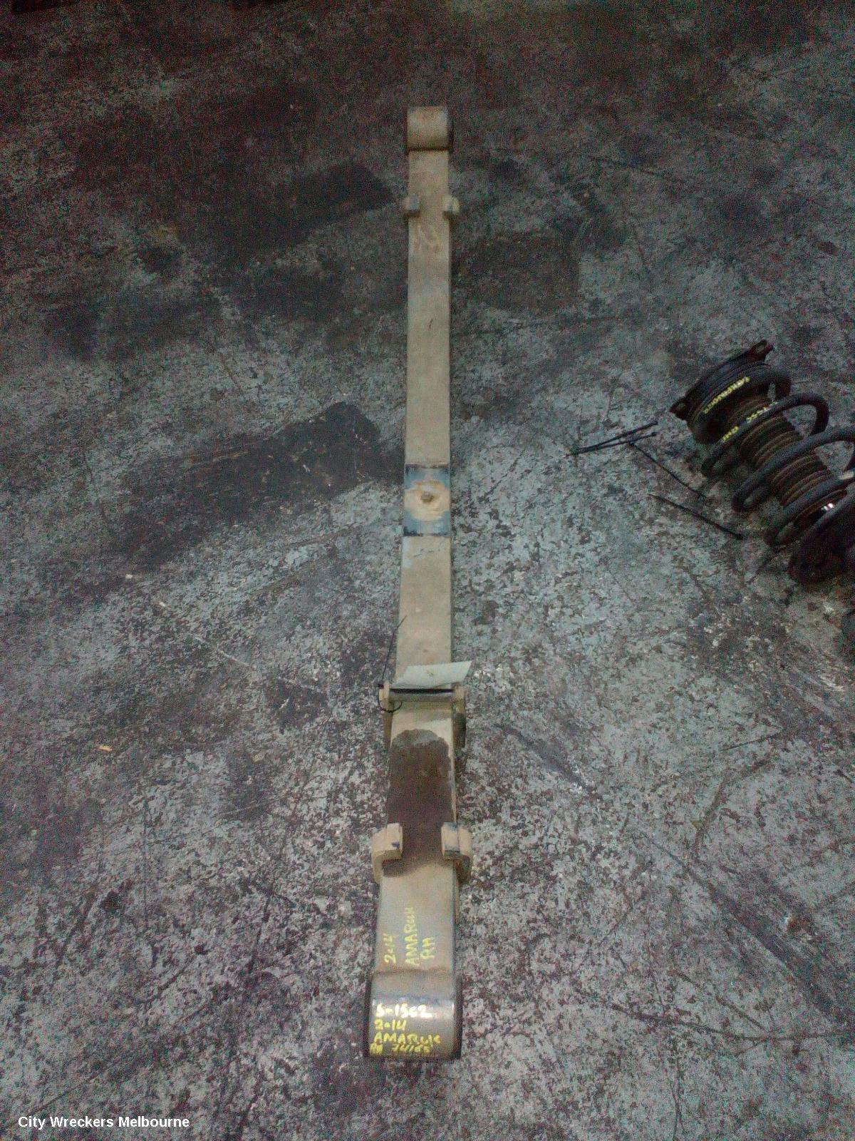 VOLKSWAGEN AMAROK REAR LEAF SPRING, 2H, RH SIDE, 12/2010 ONWARDS - Image 1