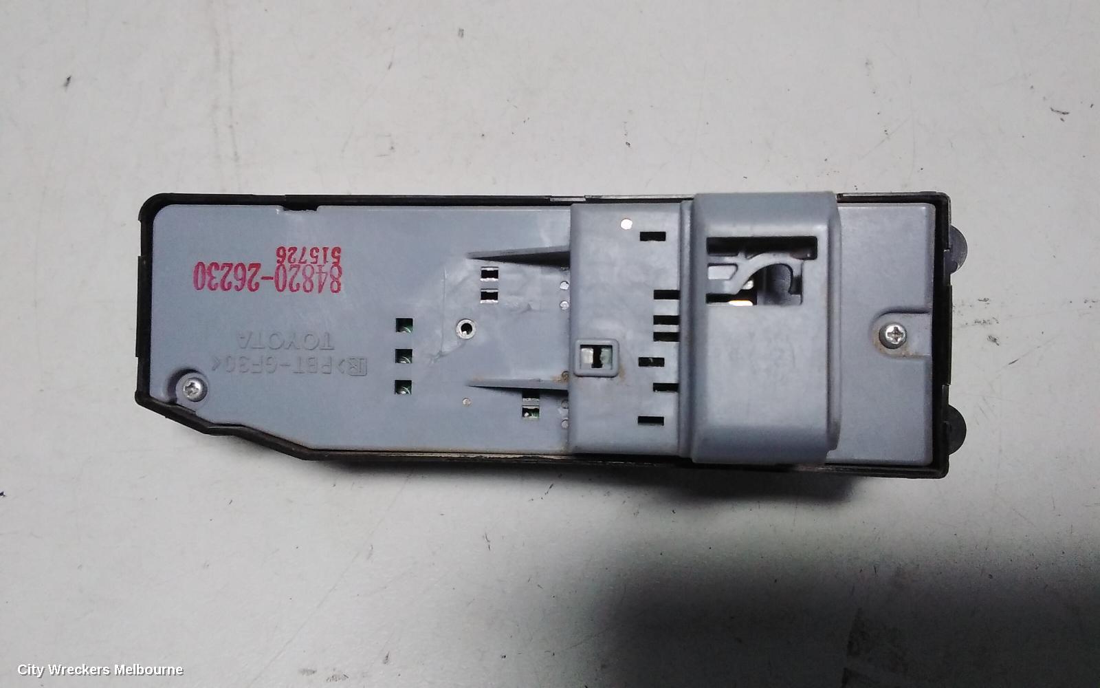 TOYOTA HIACE PWR DR WIND SWITCH, RH FRONT (MASTER SWITCH), TRH/KDH, 03/2014 - 04/2019 - Image 3