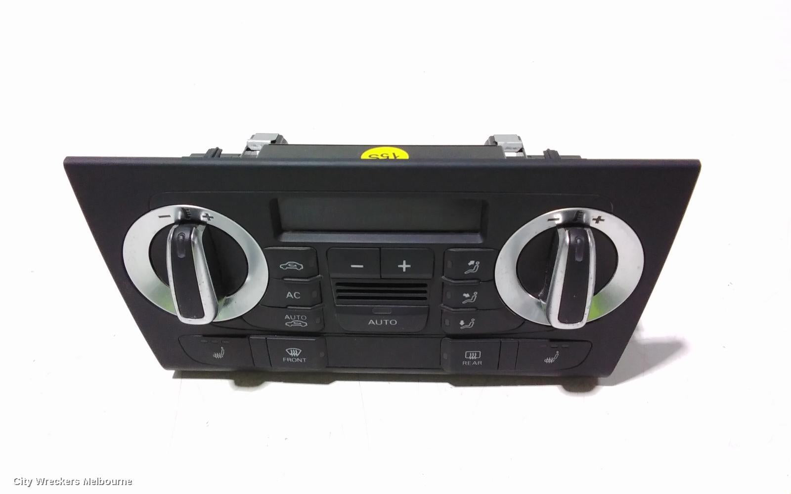 AUDI Q3 HEATER/AC CONTROLS, CLIMATE CONTROL TYPE, W/ SEAT HEATER, 8U, 03/2012 - 05/2013 - Image 1