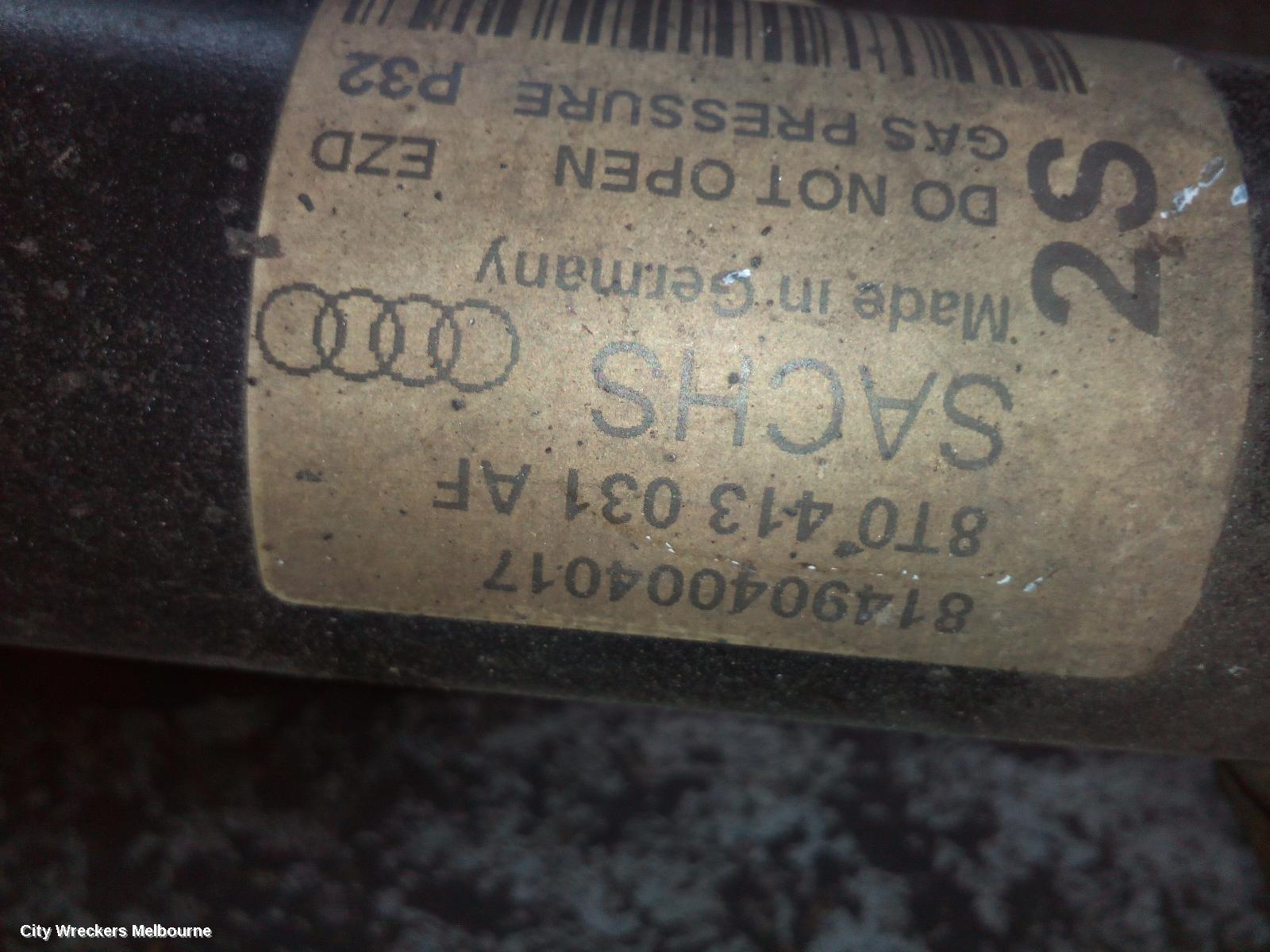 AUDI A4 LEFT FRONT STRUT, B8 8K, 2.0, TURBO, PETROL, STANDARD TYPE, 02/2008 - 06/2012 - Image 3