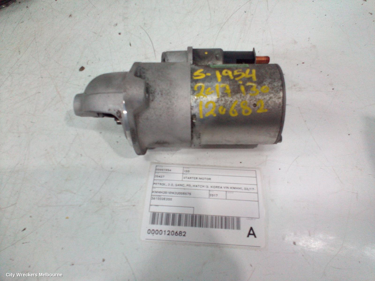HYUNDAI I30 STARTER, PETROL, 2.0, G4NC, PD, HATCH (S. KOREA VIN KMHH), 03/2017 ONWARDS - Image 1