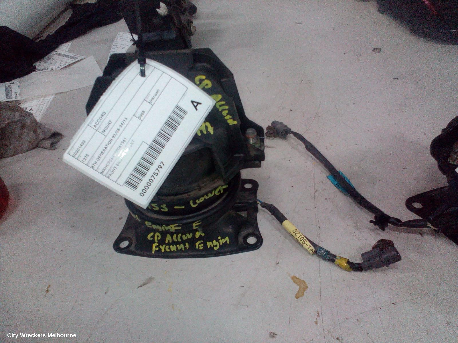 HONDA ACCORD MOUNT, 8TH GENERATION 02/2008 - 04/2013 - Image 1